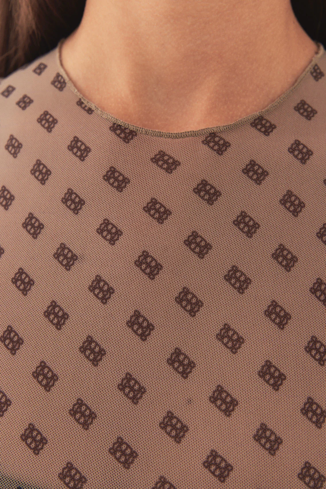 DR Logo Mesh Muscle T Dress - Image 7