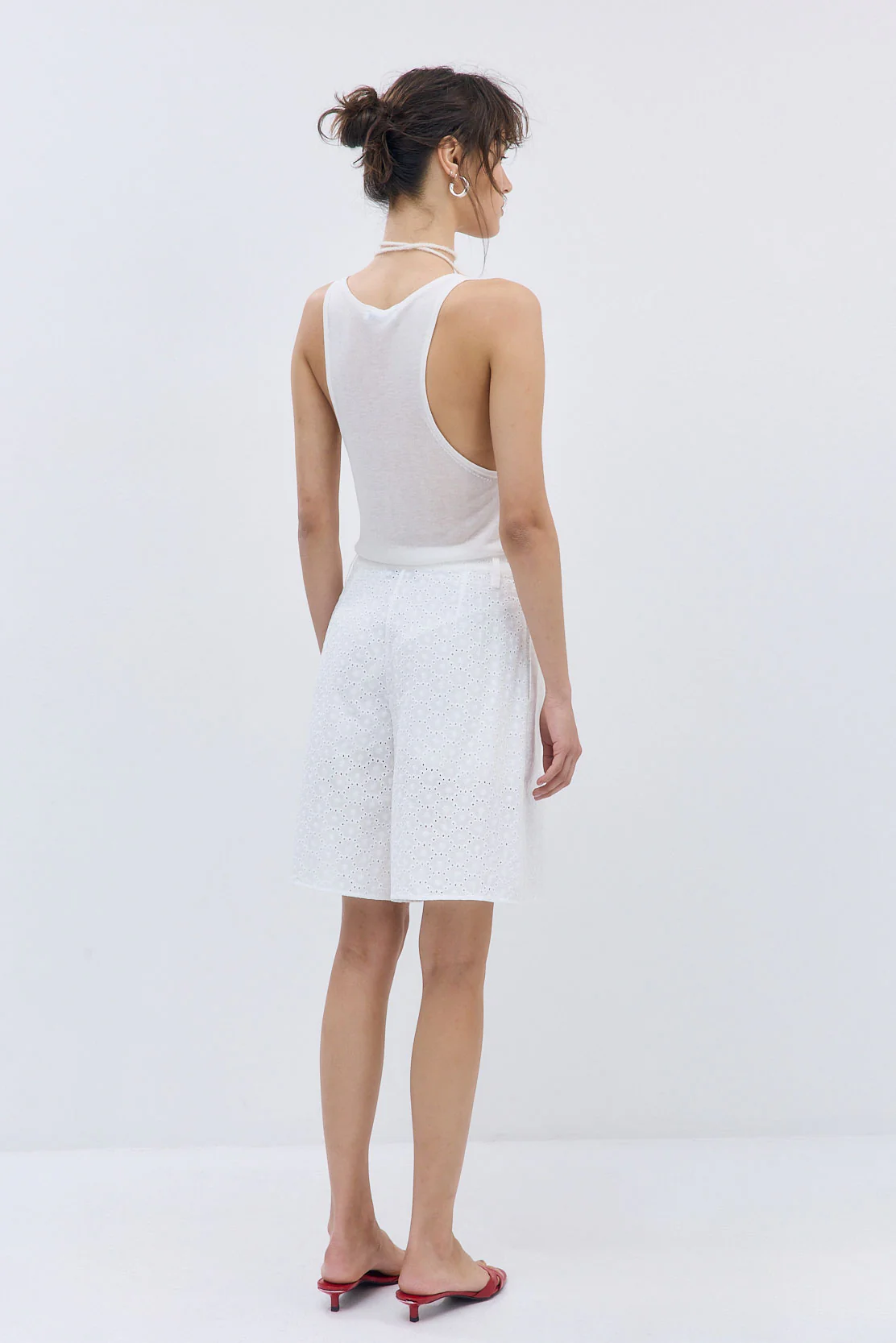 Embroidered Bermuda Shorts - Image 5