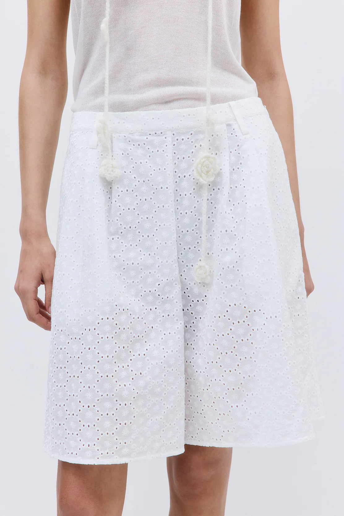 Embroidered Bermuda Shorts - Image 6