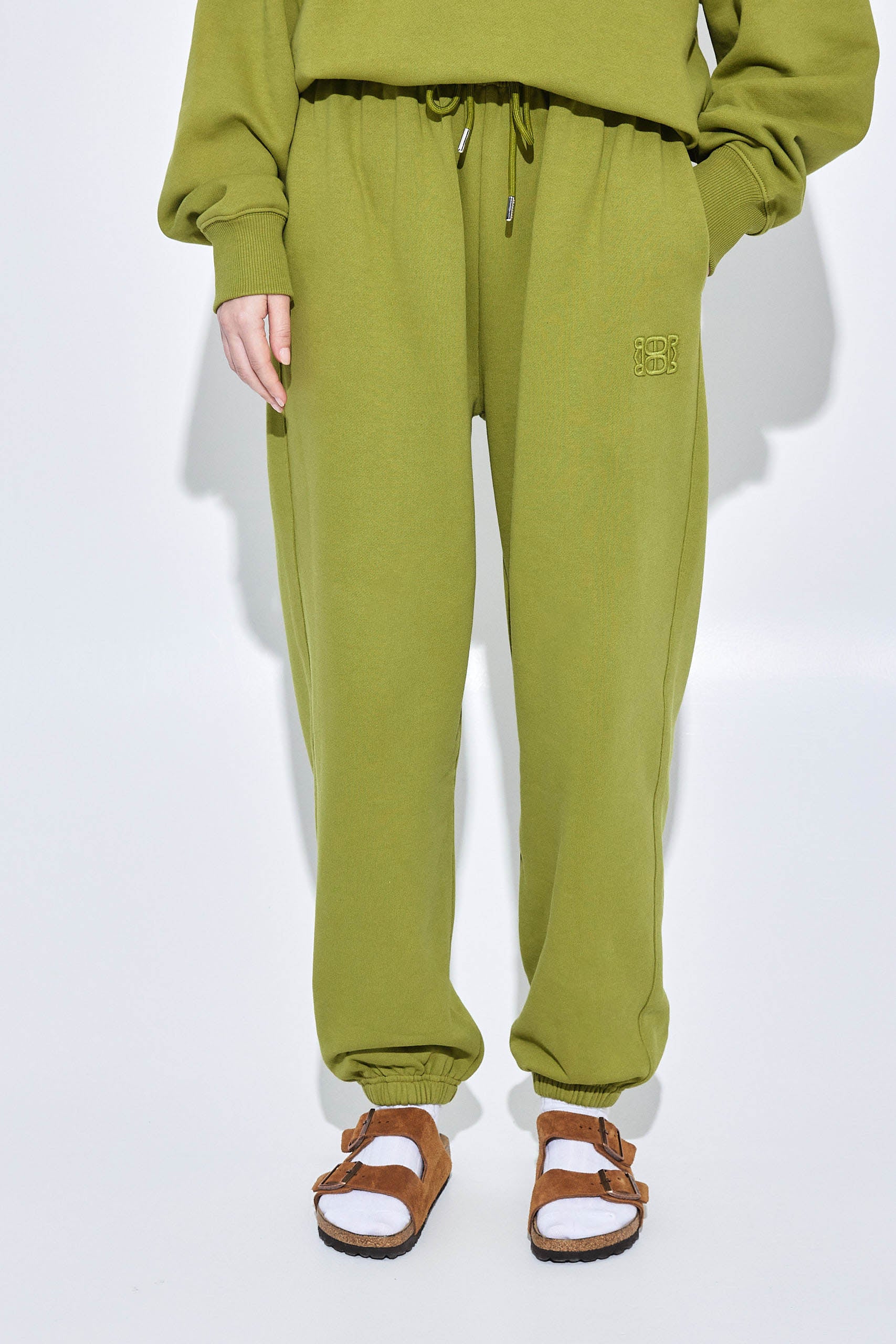 Embroidered Fleece Jogger - Image 2
