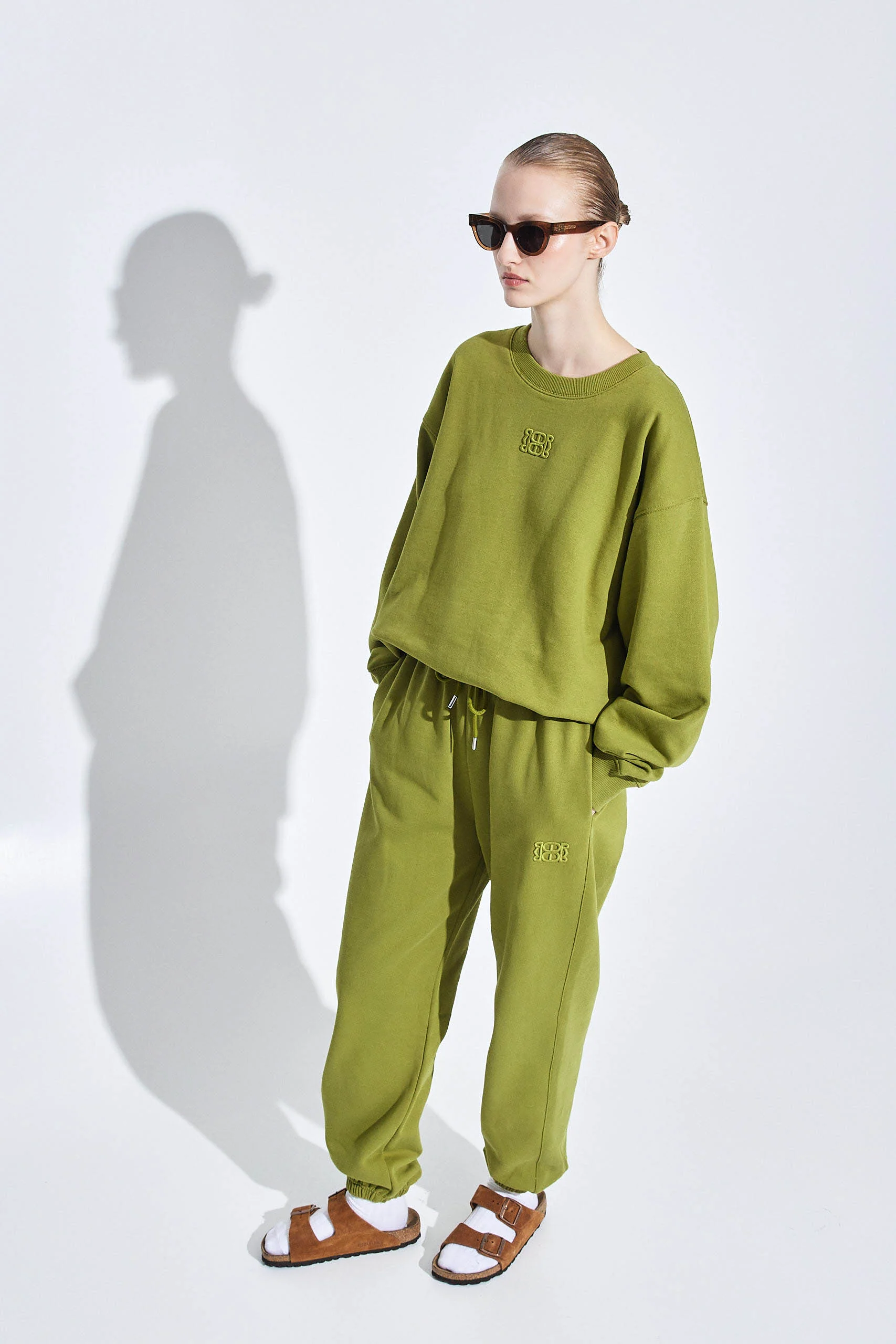 Embroidered Fleece Jogger - Image 3