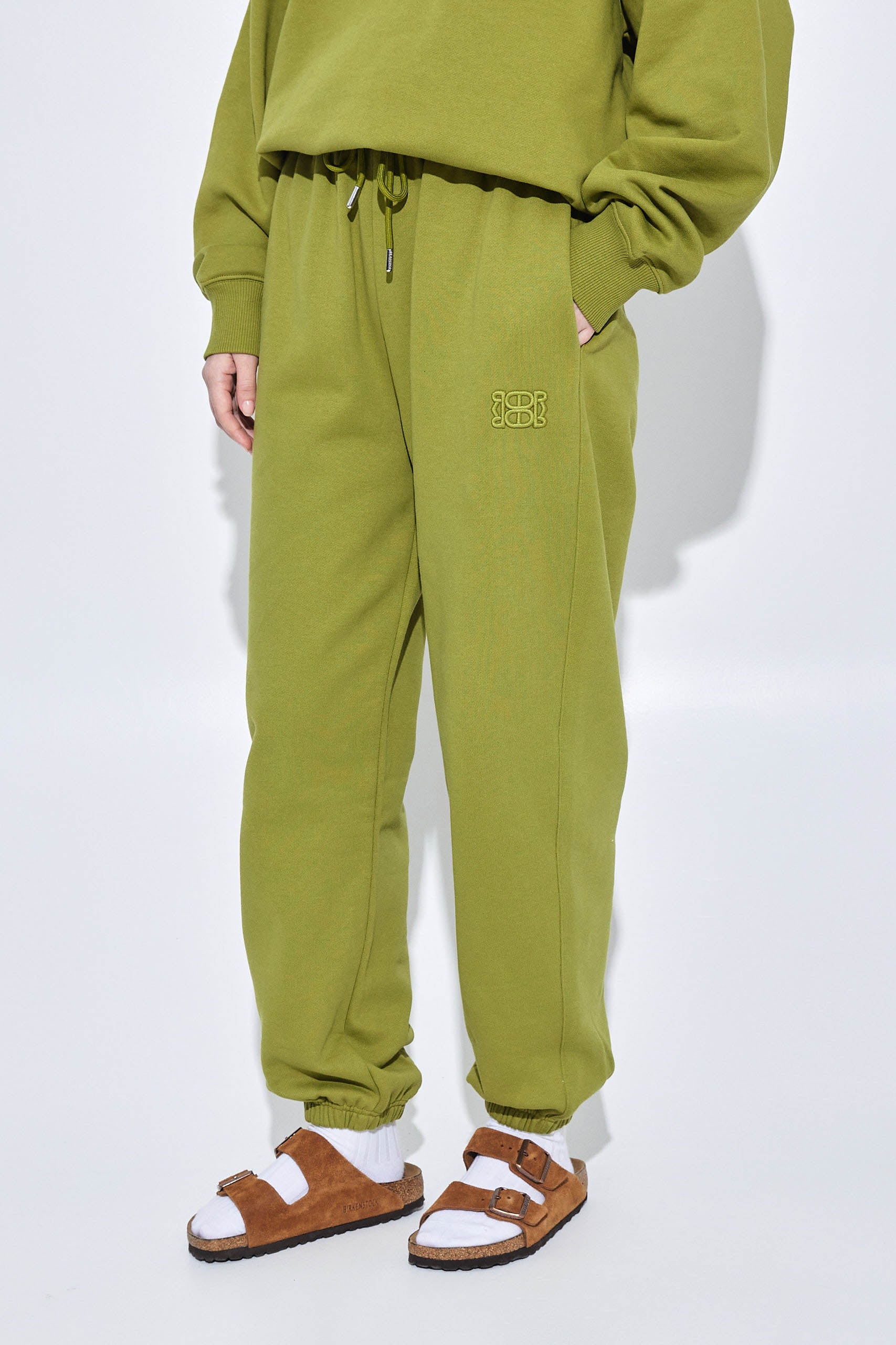 Embroidered Fleece Jogger - Image 5