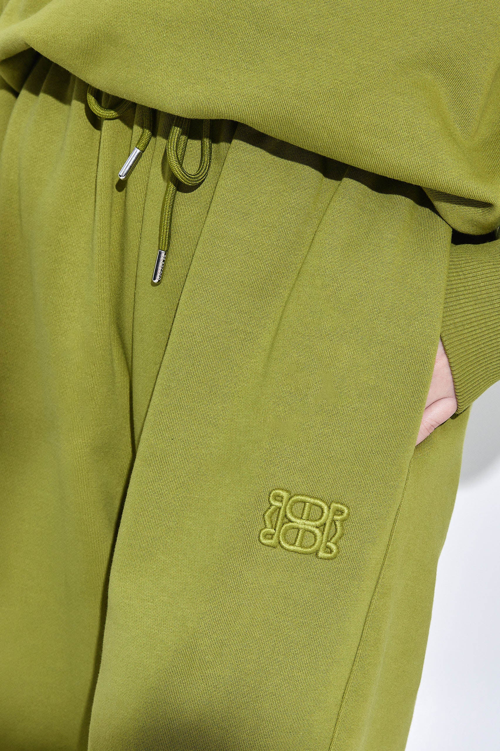 Embroidered Fleece Jogger - Image 6