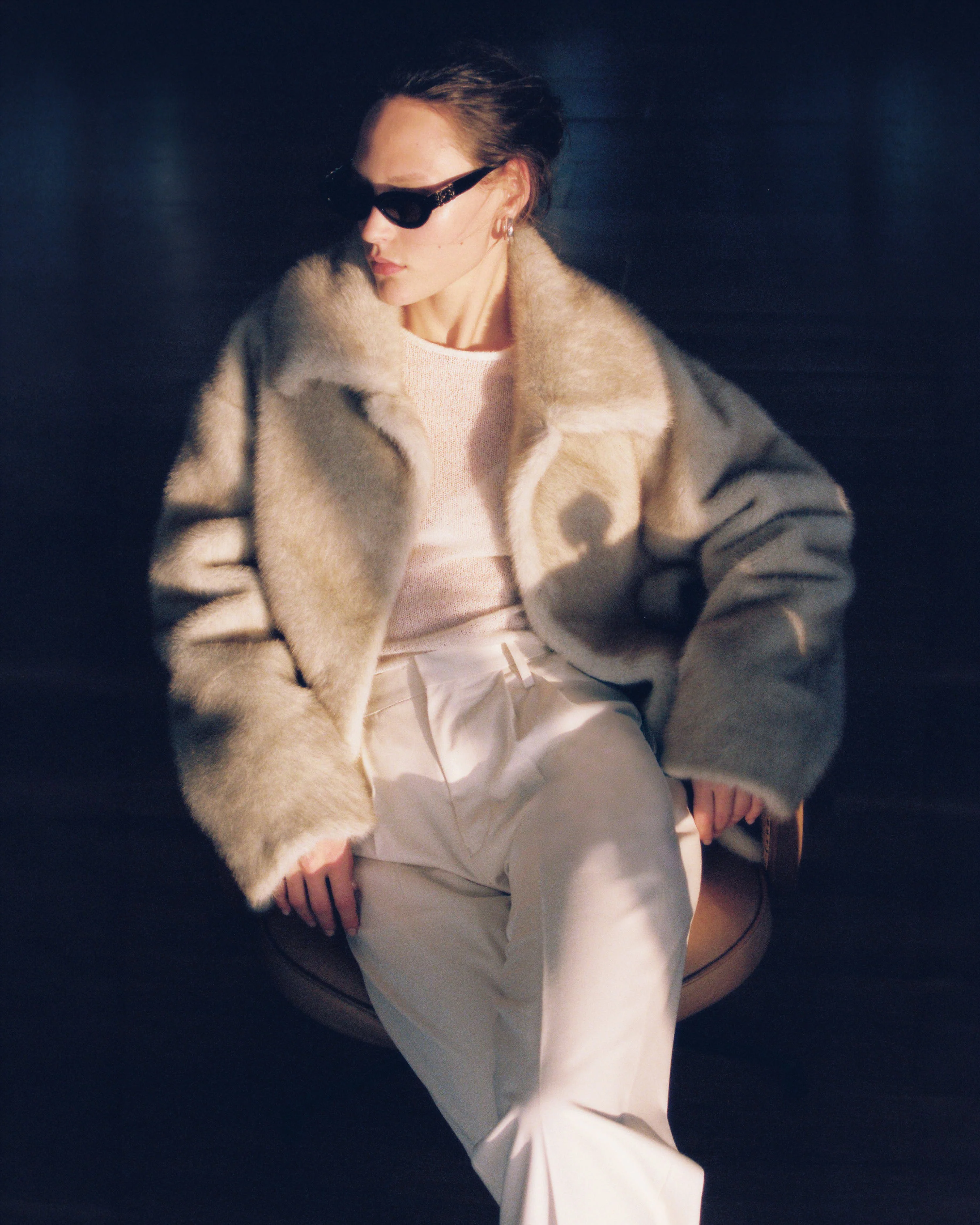 Faux Fur Coat - Image 2