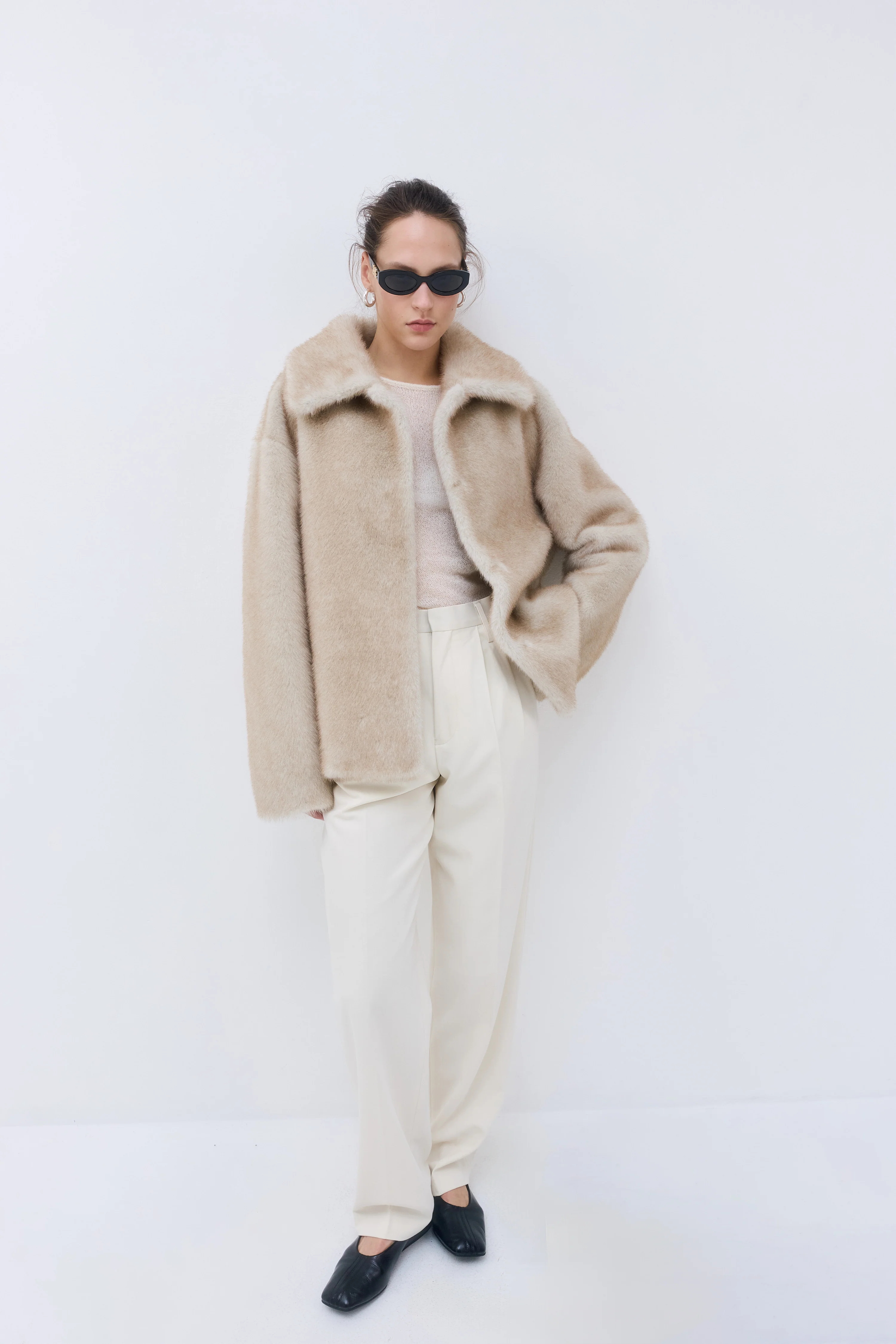 Faux Fur Coat - Image 5