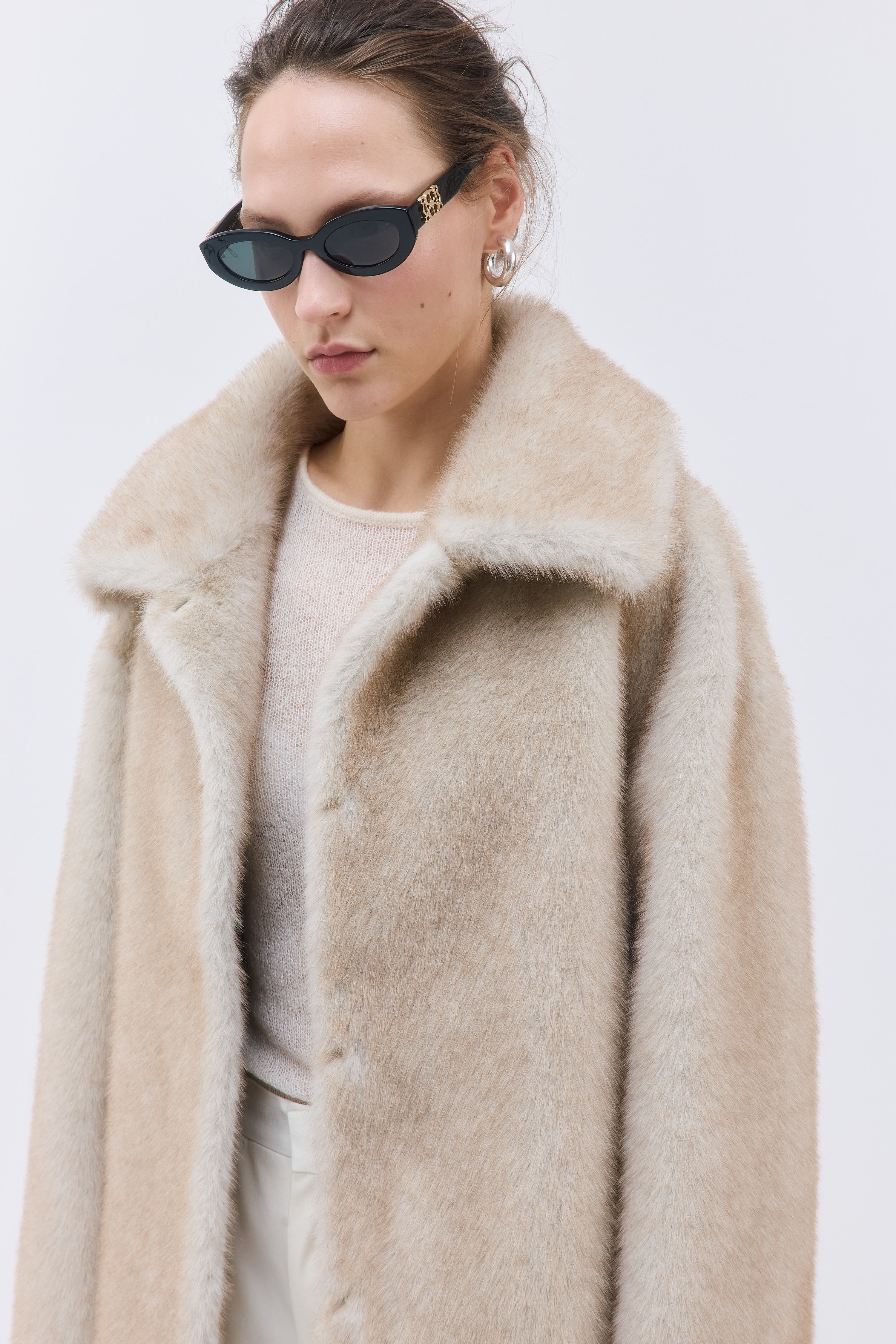 Faux Fur Coat - Image 6