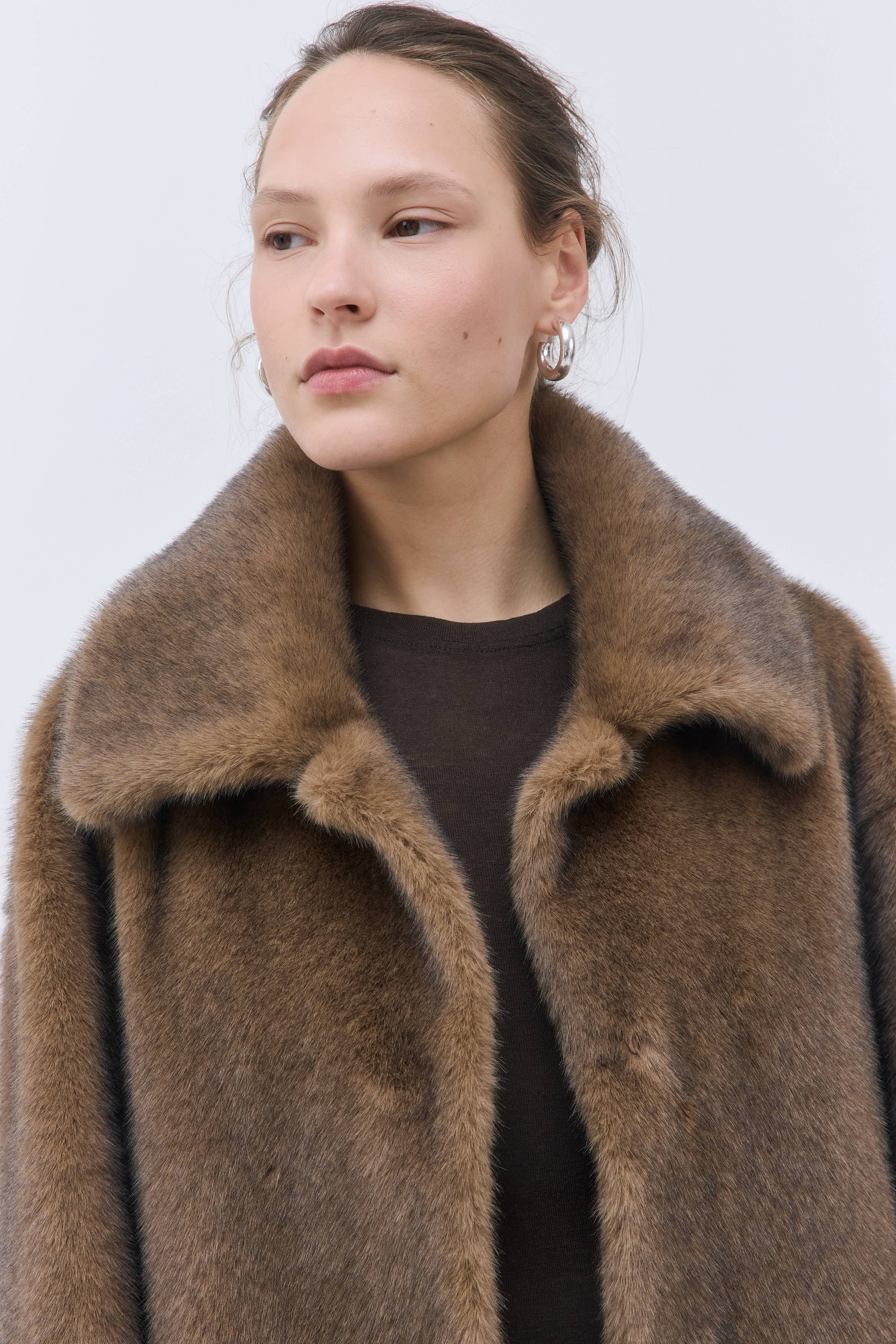 Faux Fur Coat - Image 7