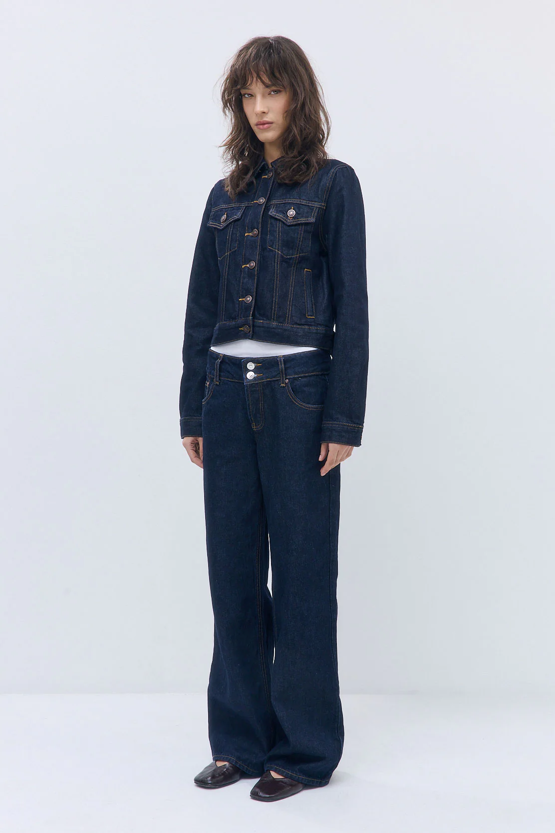 Fitted Denim Jacket - Image 4