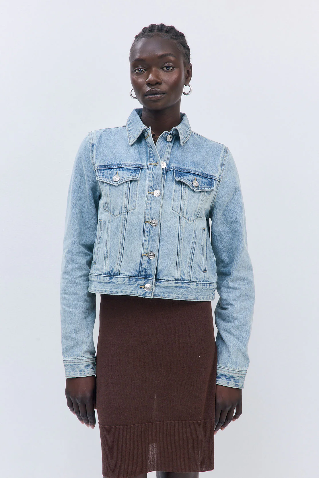 Fitted Denim Jacket