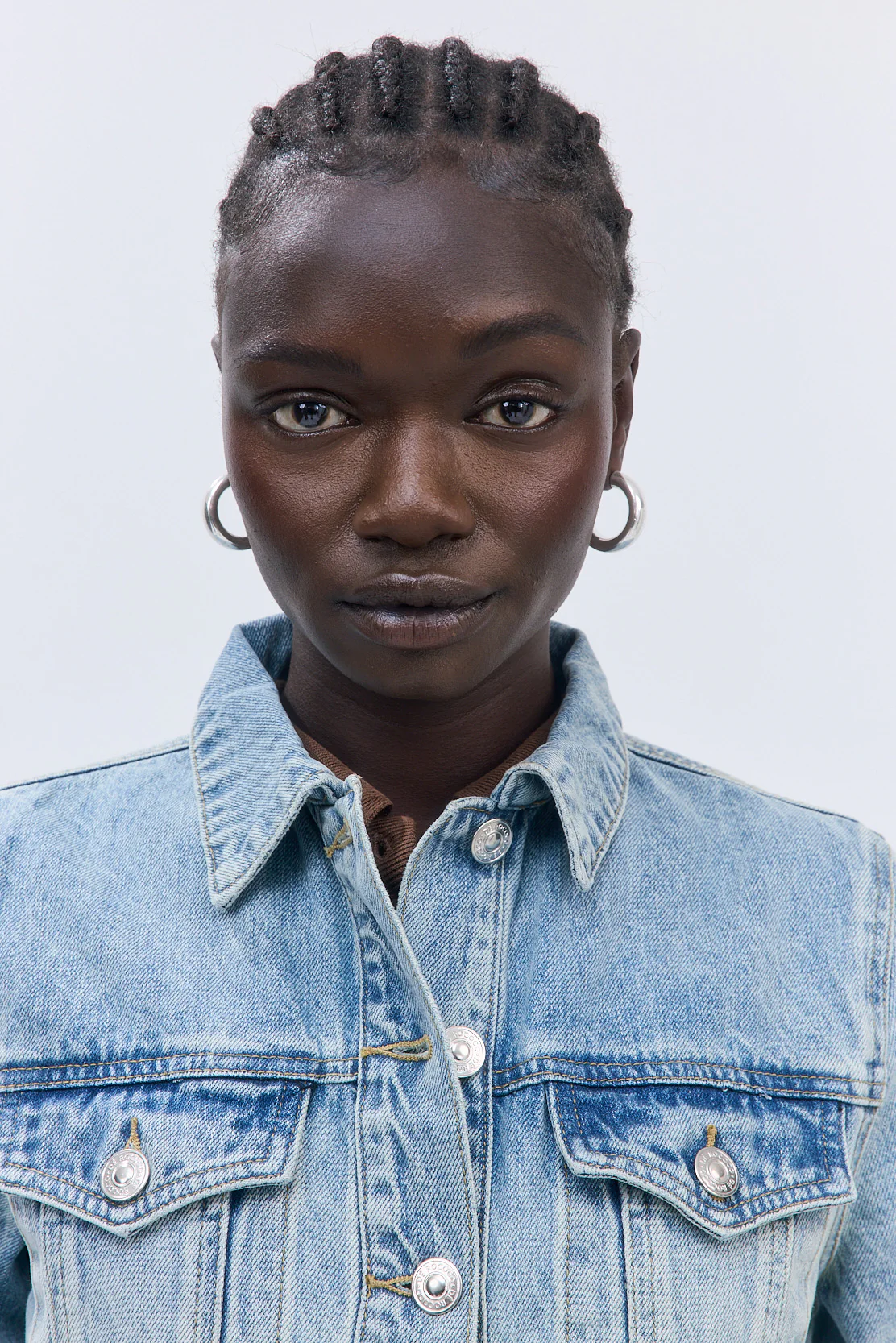 Fitted Denim Jacket - Image 7