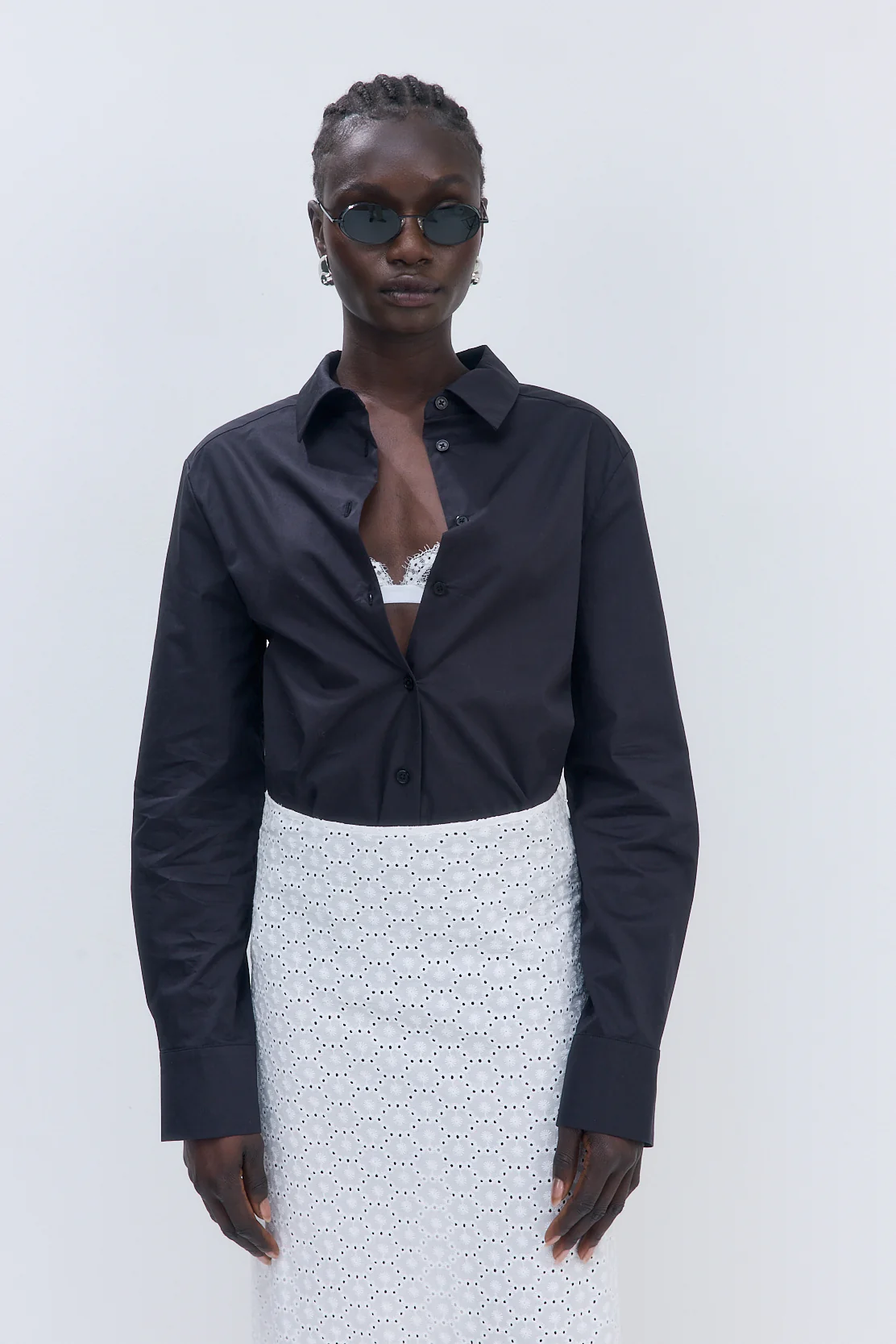 Fitted Poplin Button Down