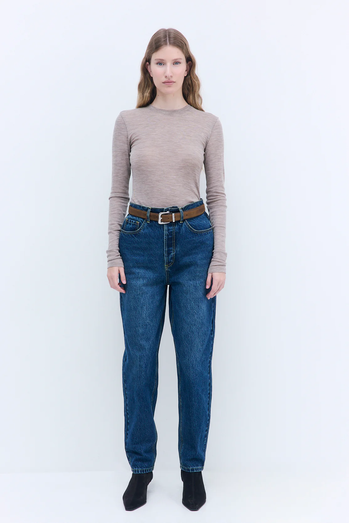 Fitted Thin Wool Long Sleeve - Image 2
