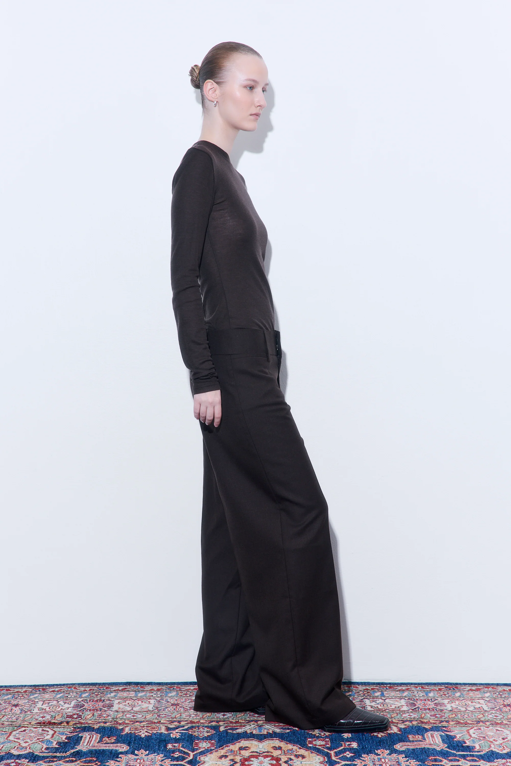 Fitted Thin Wool Long Sleeve - Image 6