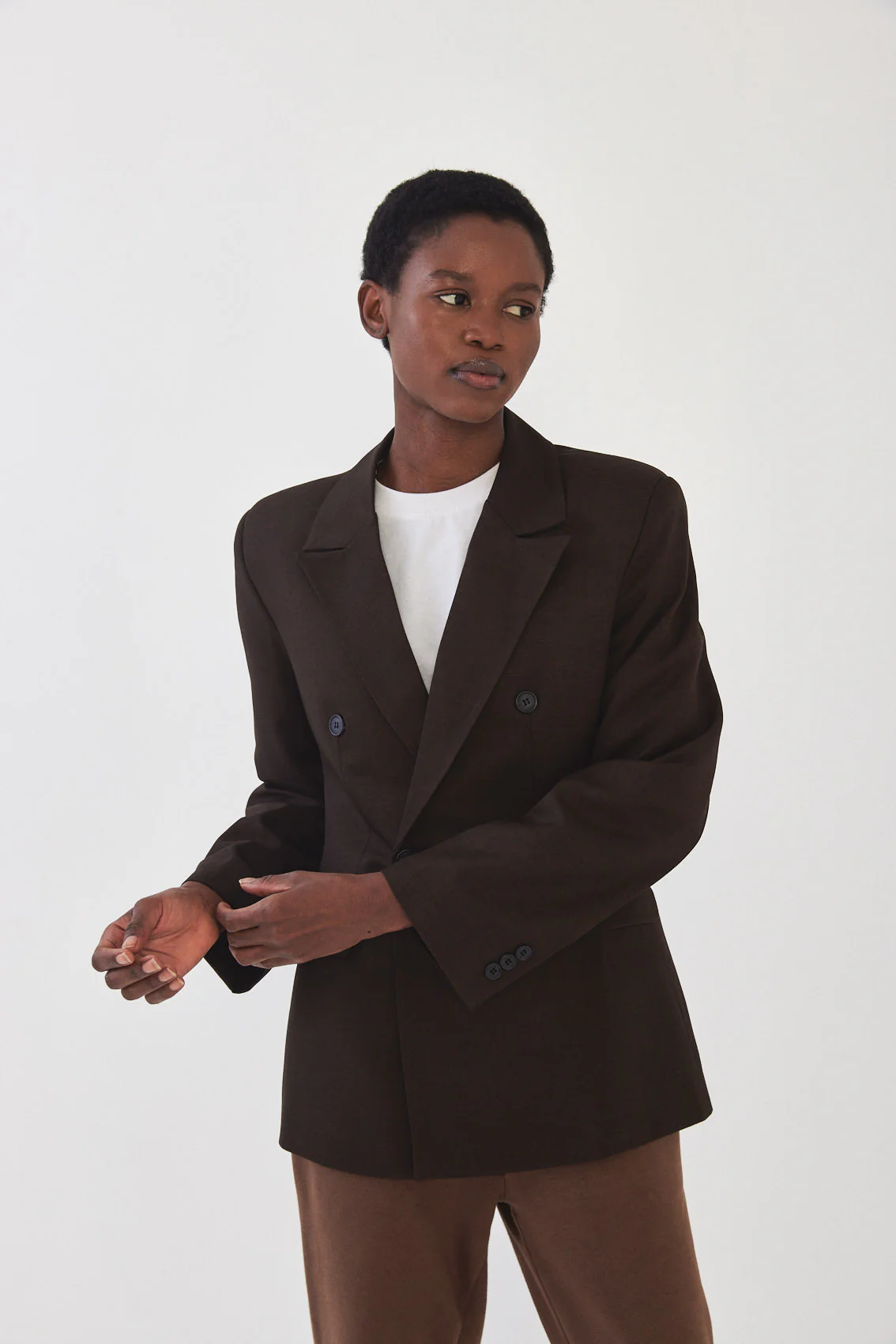 Fitted Waist Daddy Blazer - Image 3