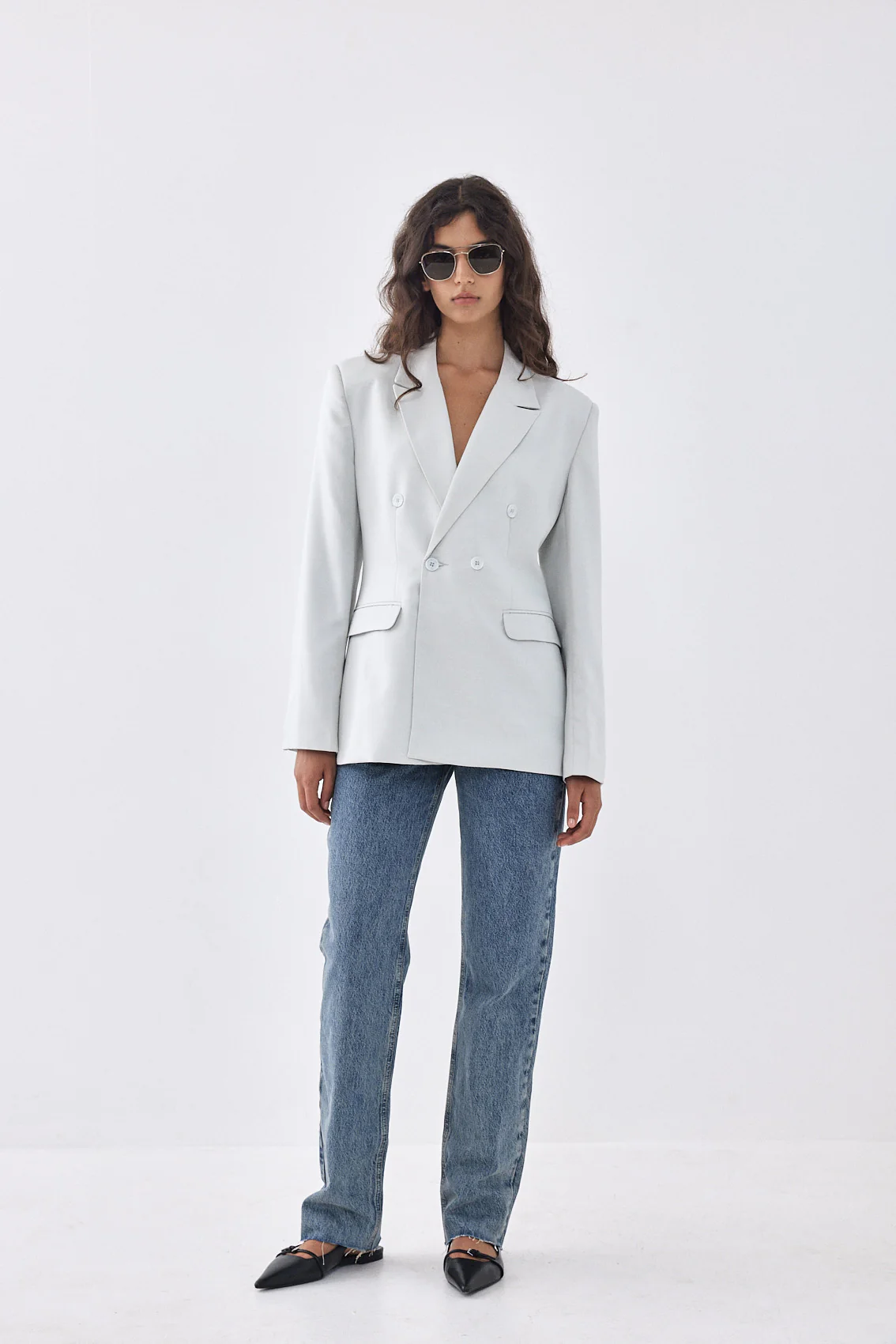 Fitted Waist Daddy Blazer - Image 2