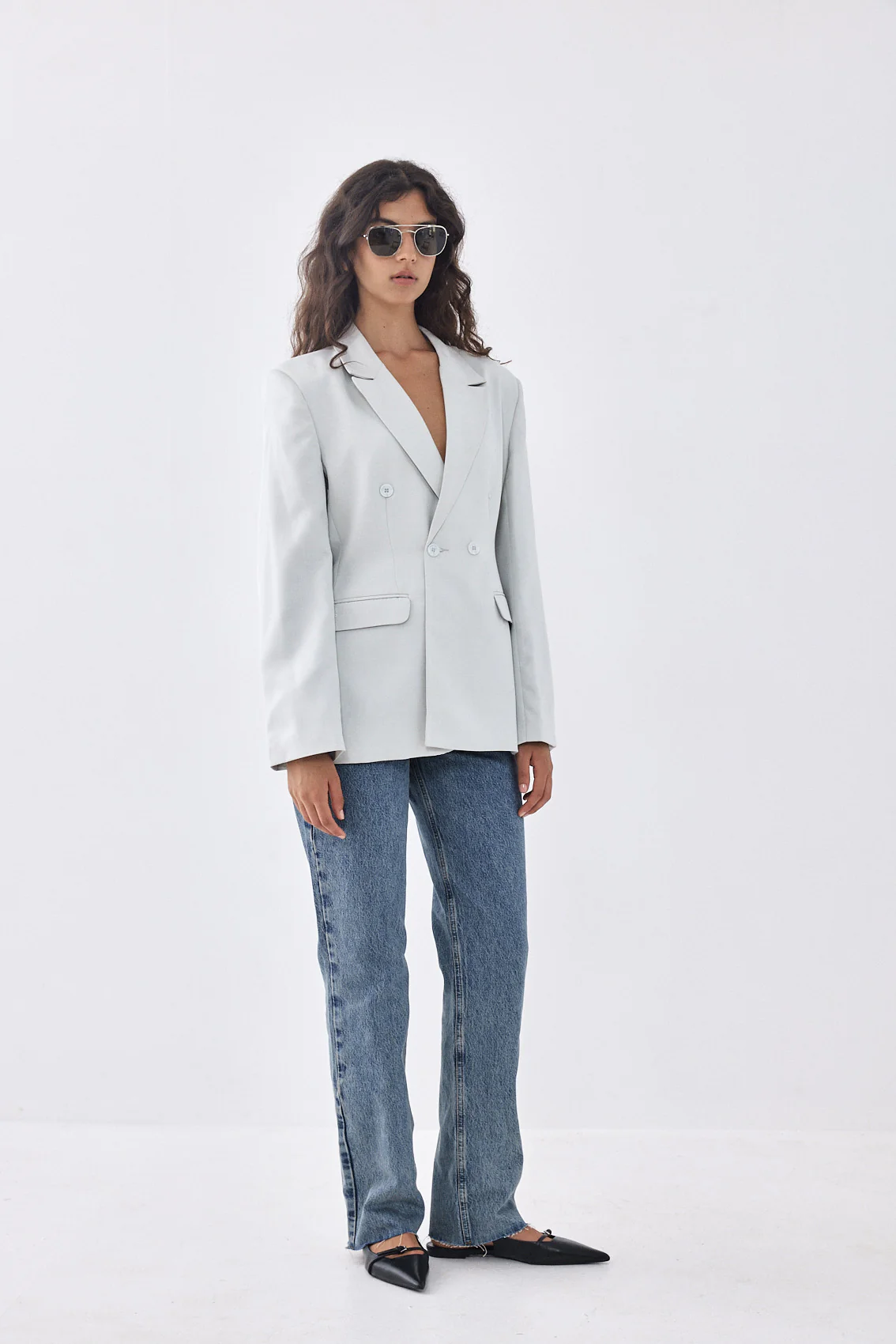 Fitted Waist Daddy Blazer - Image 4