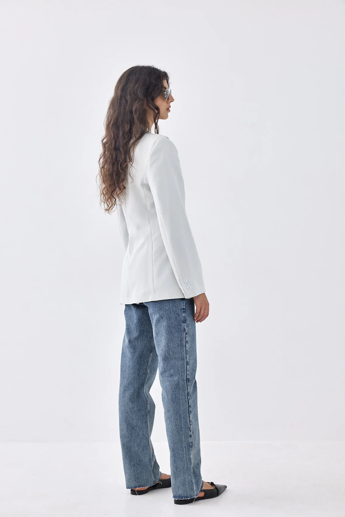 Fitted Waist Daddy Blazer - Image 5
