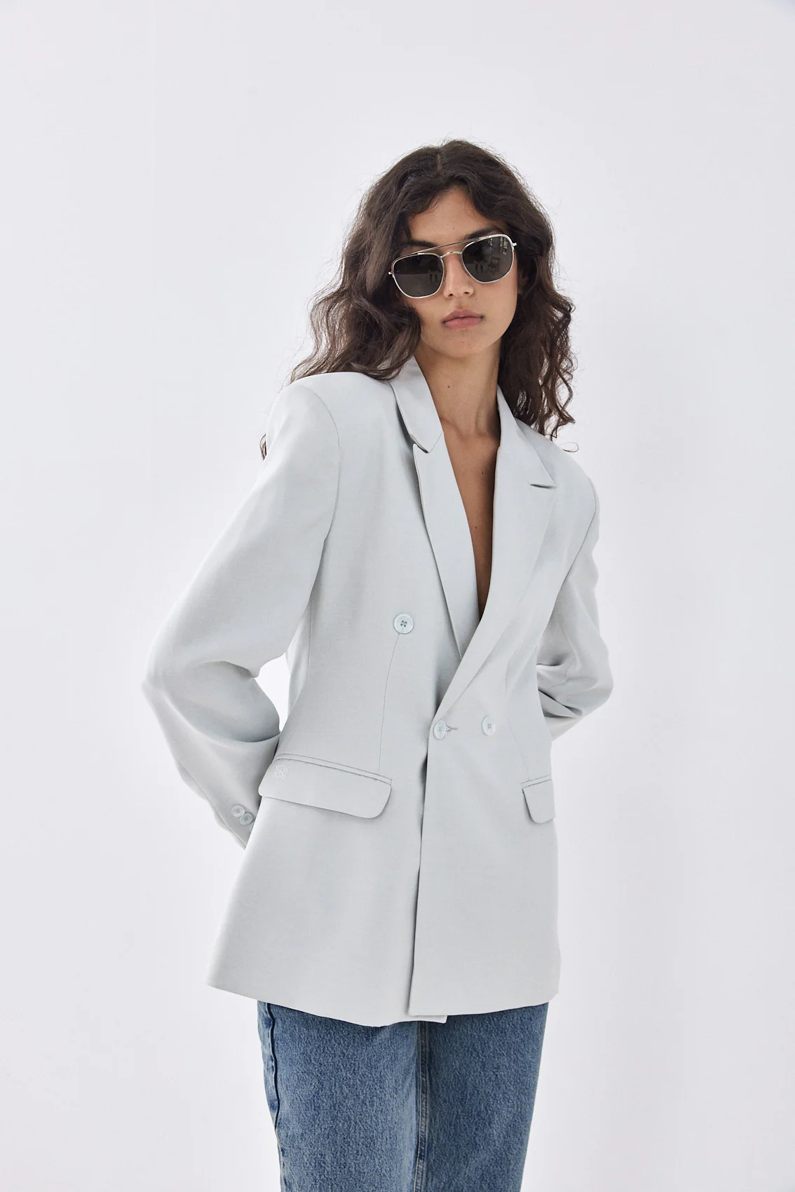 Fitted Waist Daddy Blazer - Image 7