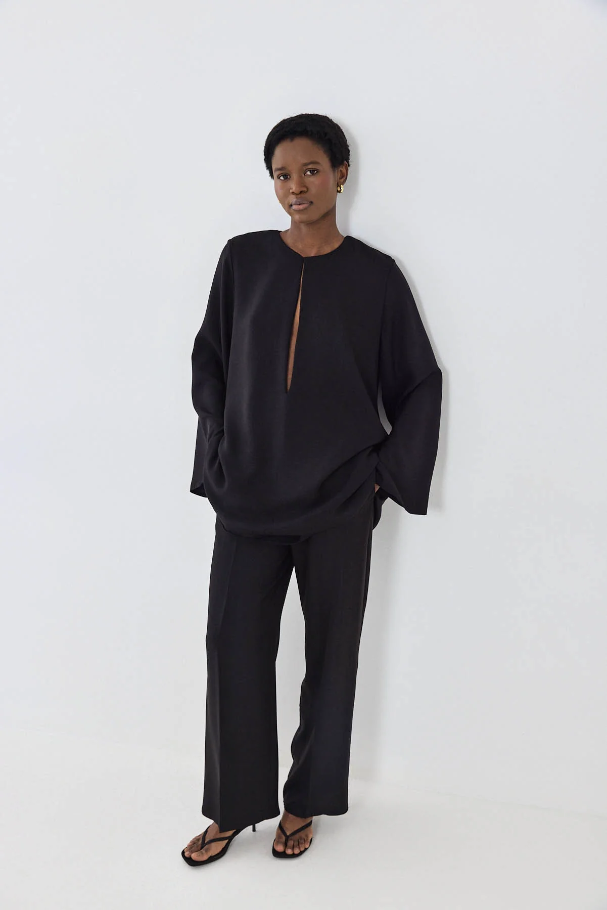 Flowy Tailored Pants - Image 8