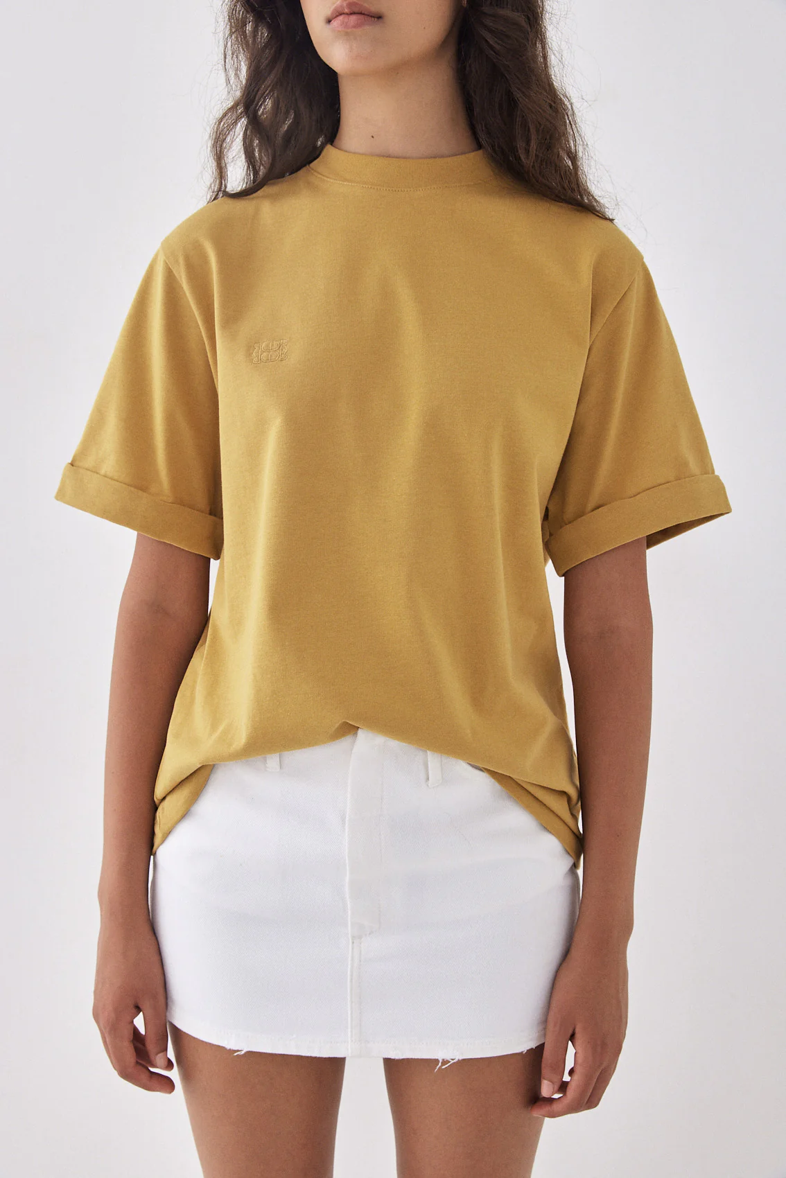 Folded Hem T Shirt - Image 6