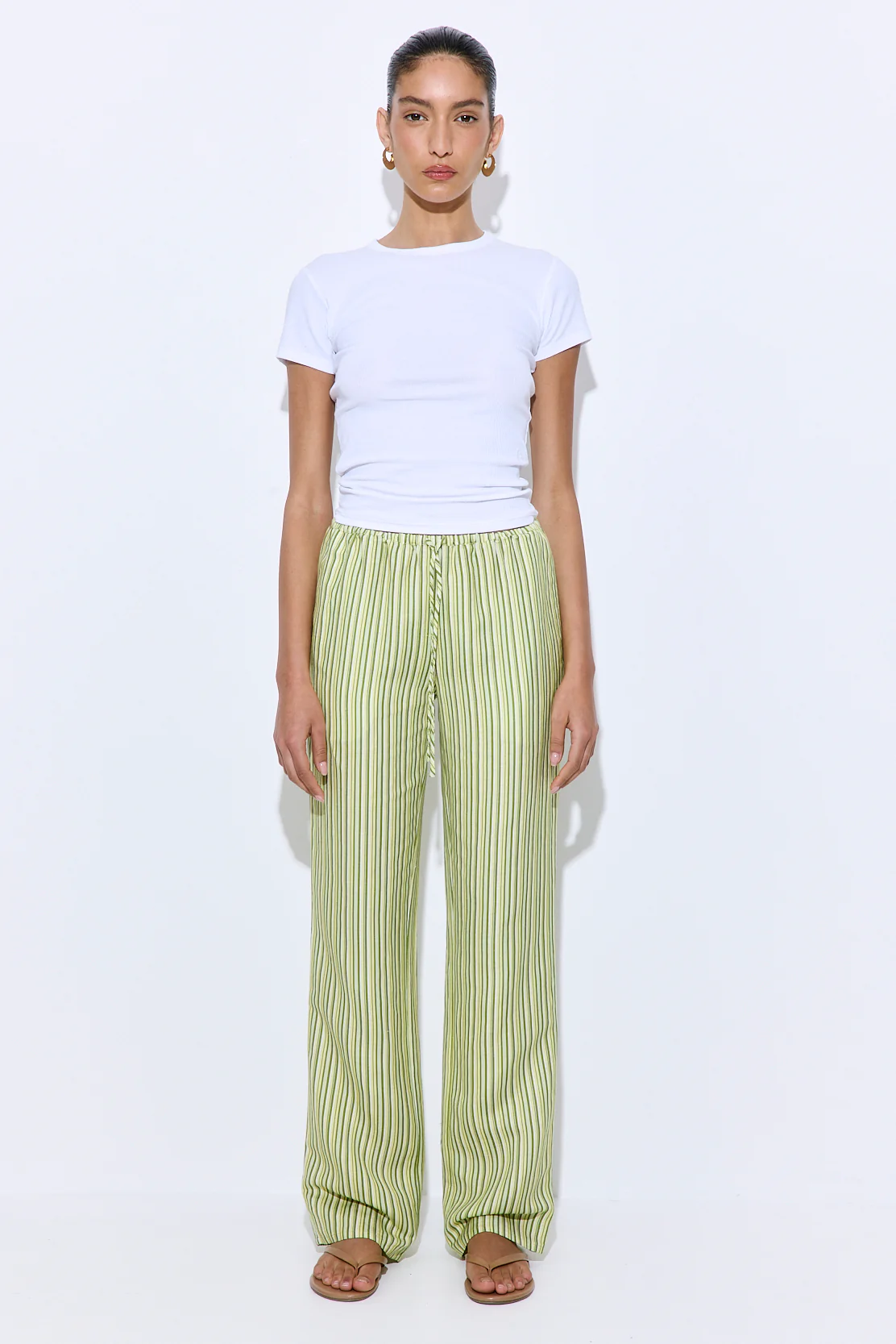 Full Length Linen Pants