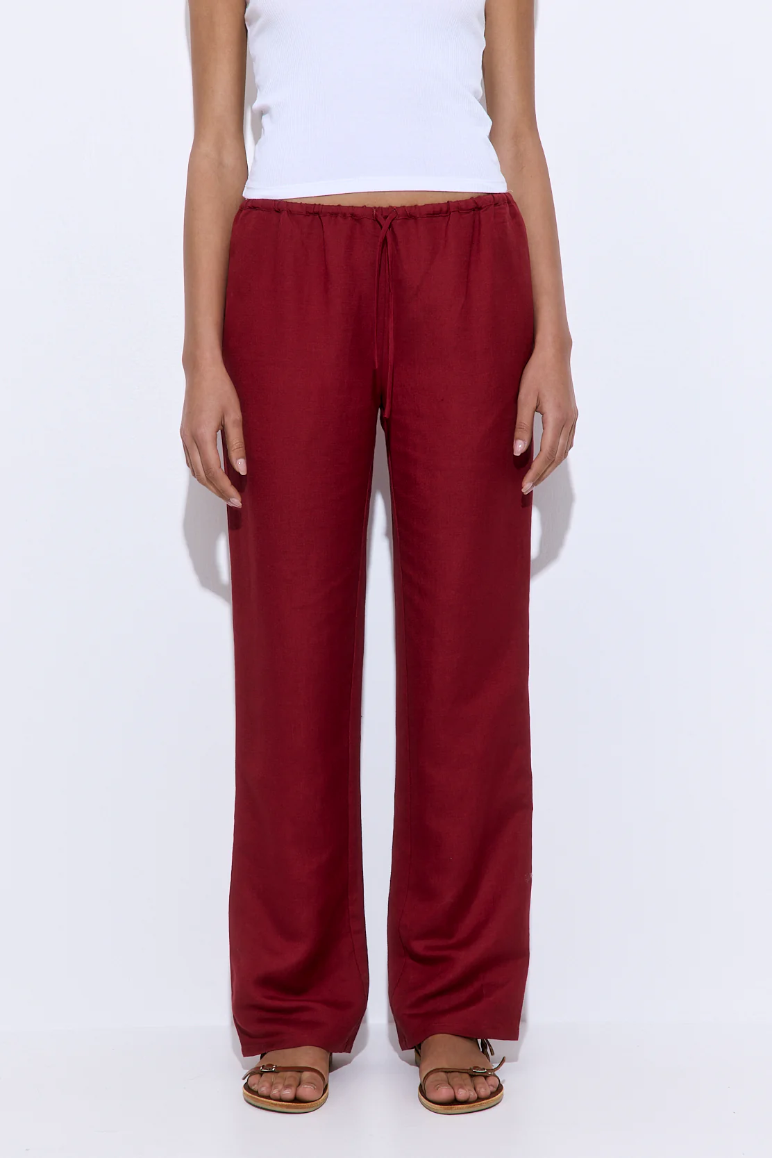 Full Length Linen Pants - Image 2