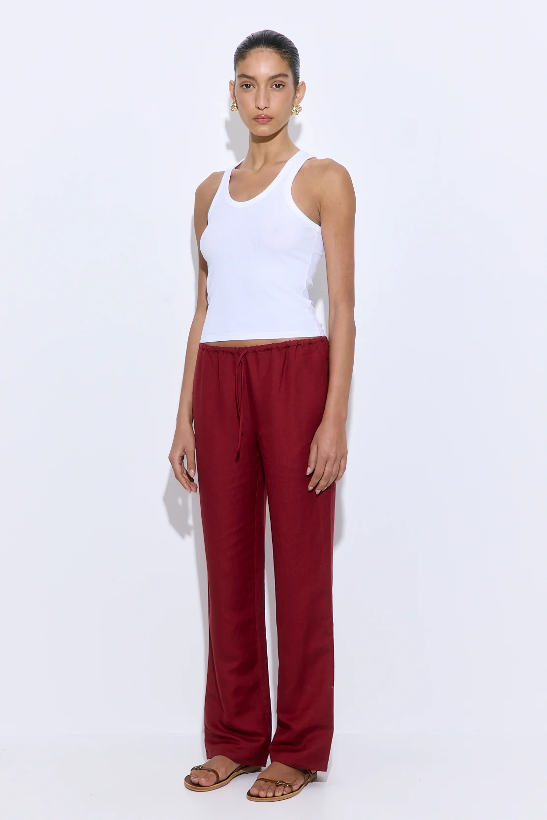 Full Length Linen Pants - Image 4