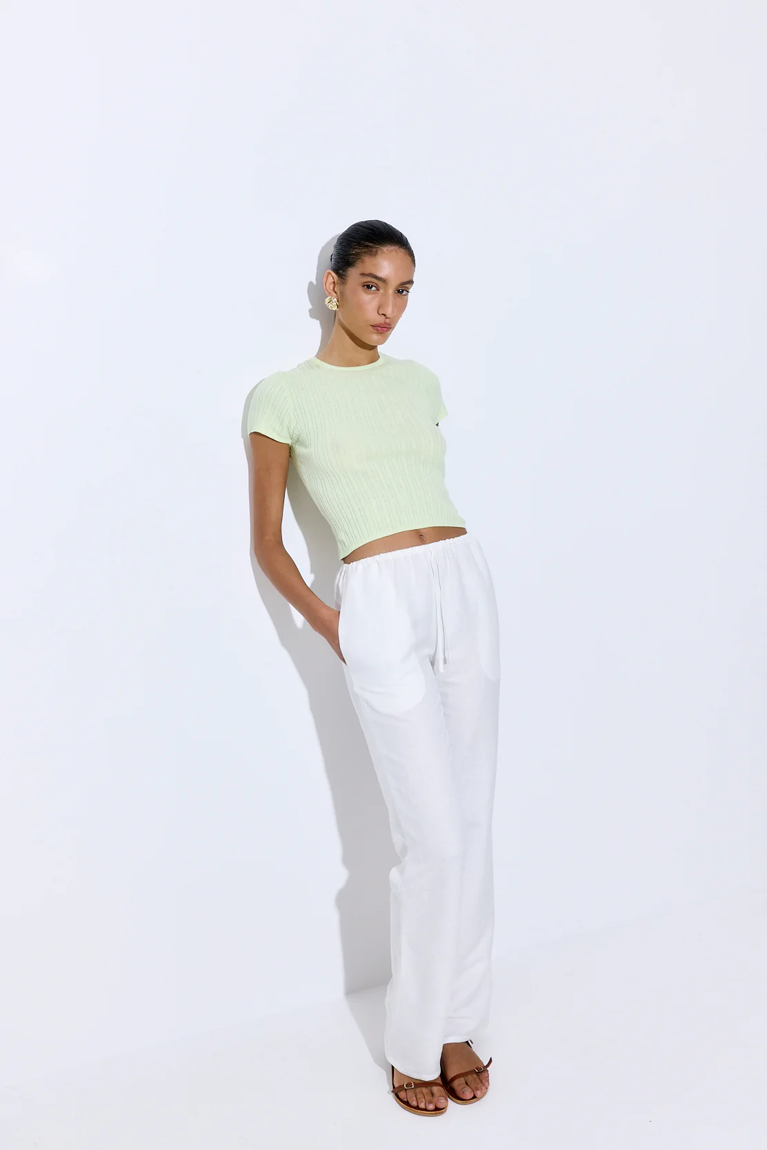 Full Length Linen Pants - Image 3