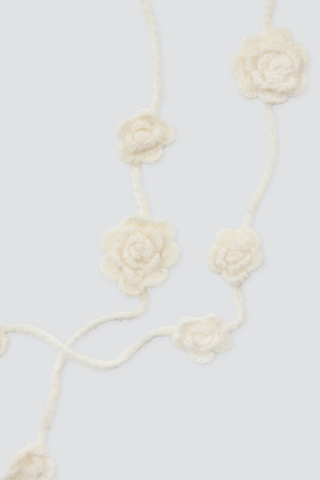 Fuzzy Flower Scarf - Image 6