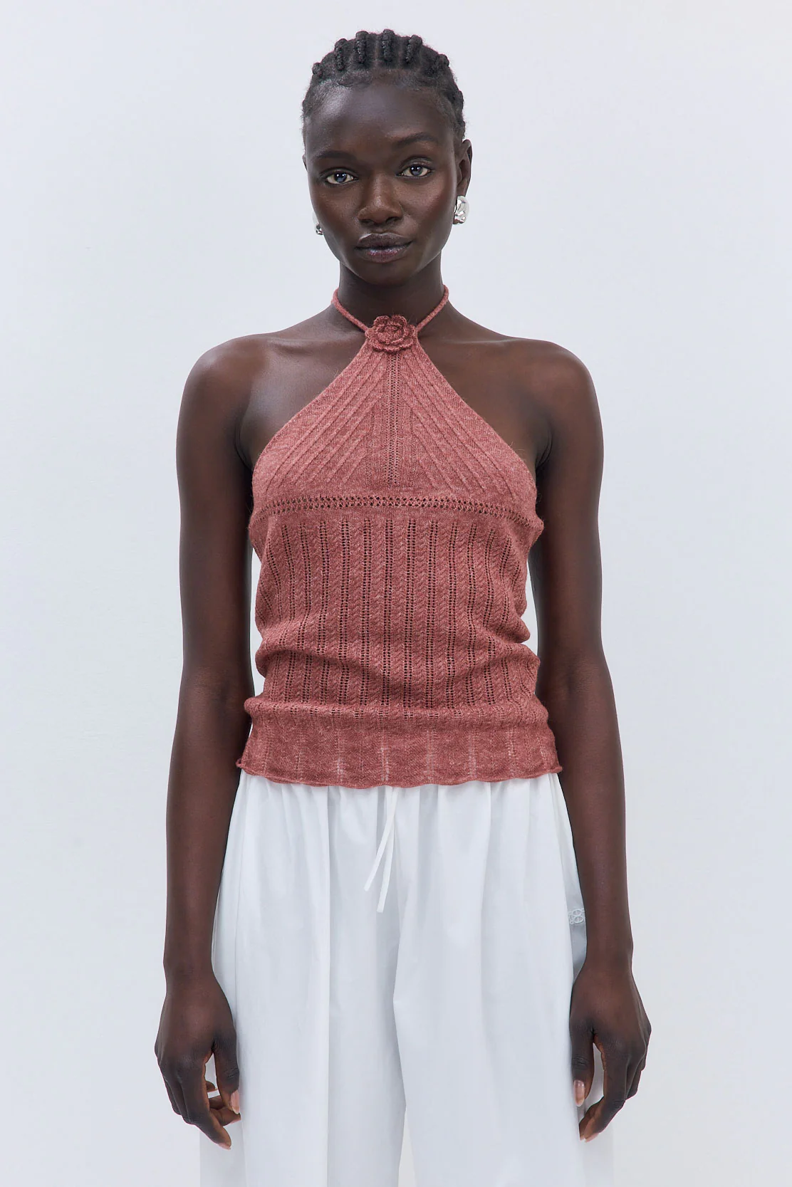 Fuzzy Halter Top