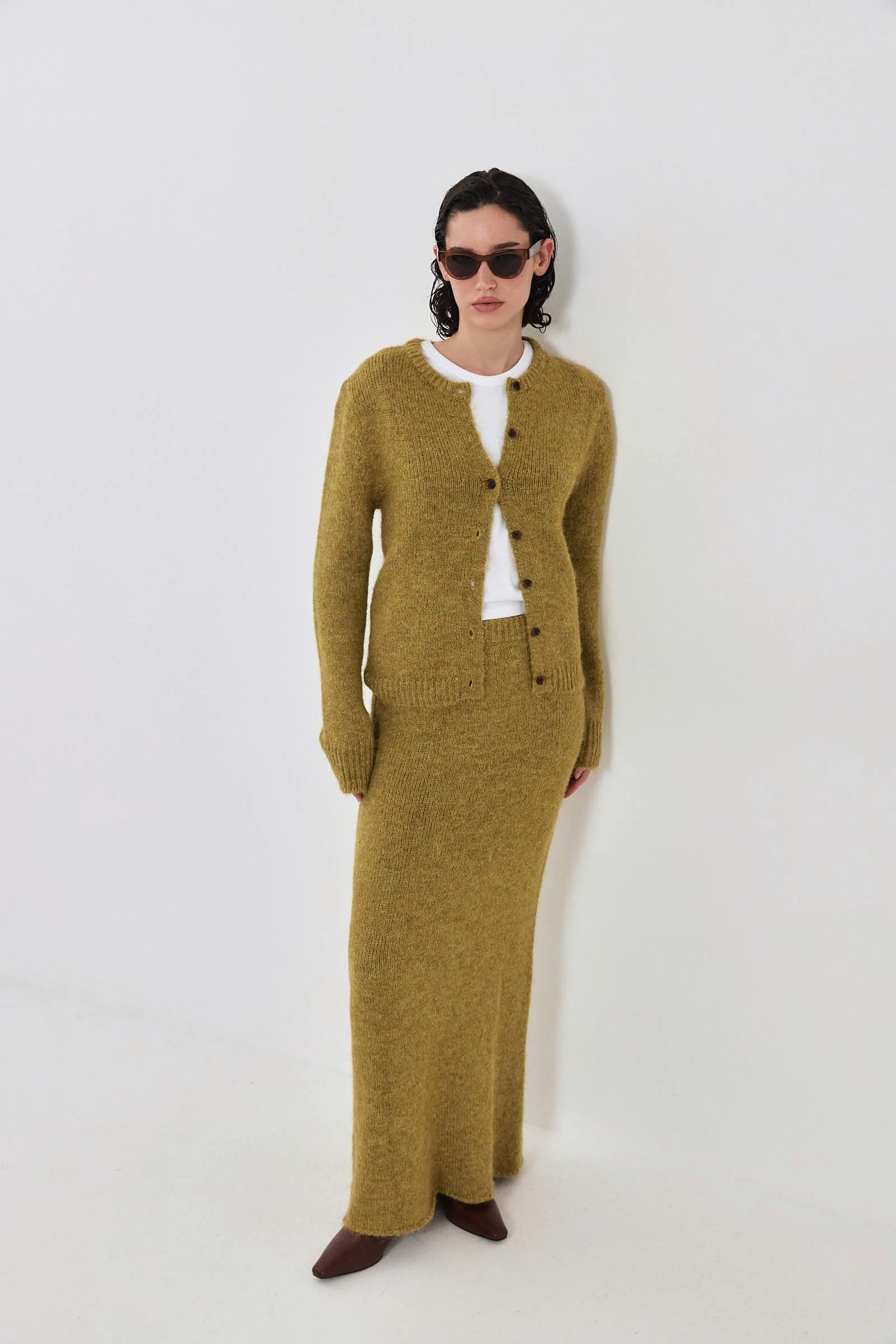 Fuzzy Maxi Skirt - Image 3