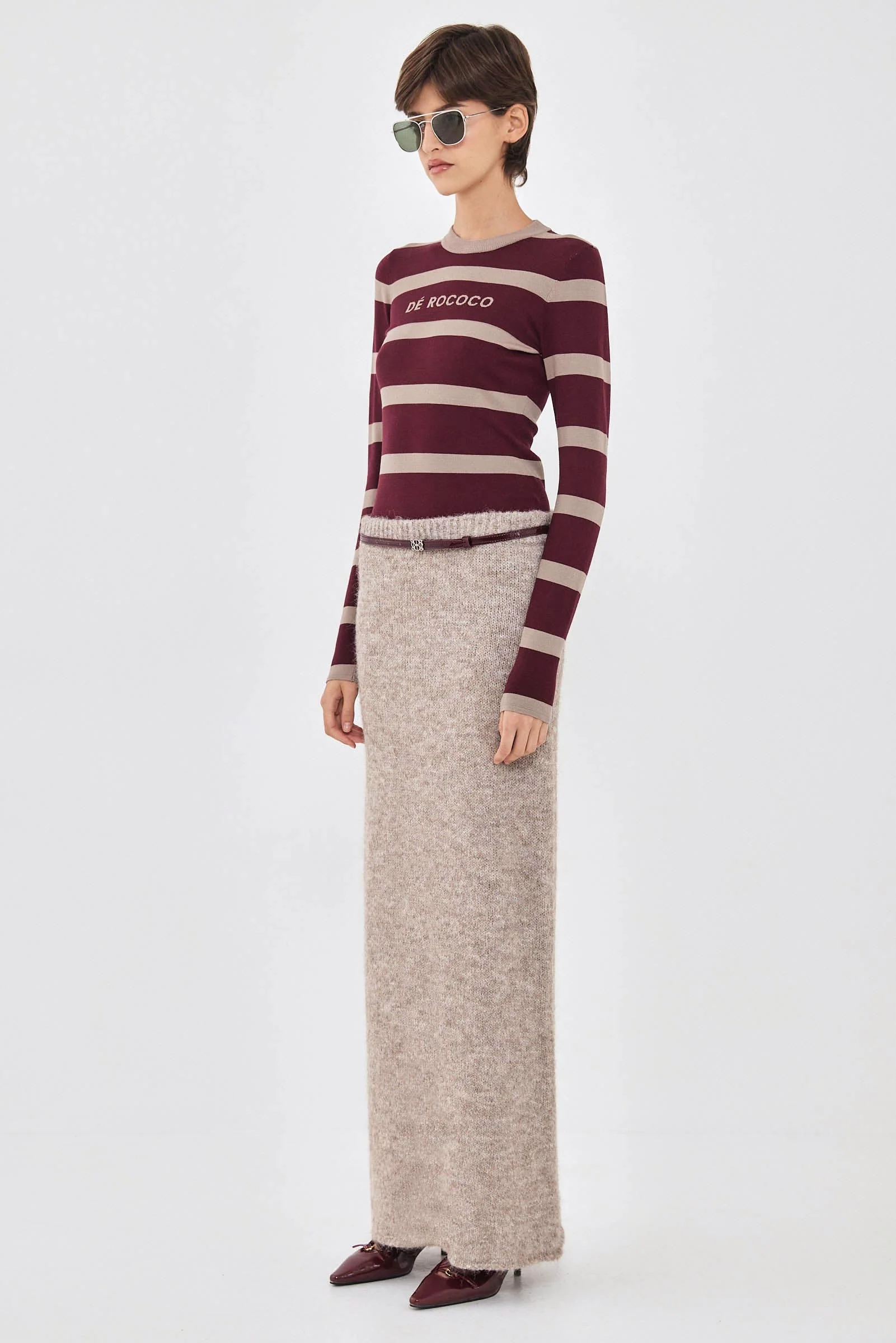 Fuzzy Maxi Skirt - Image 4
