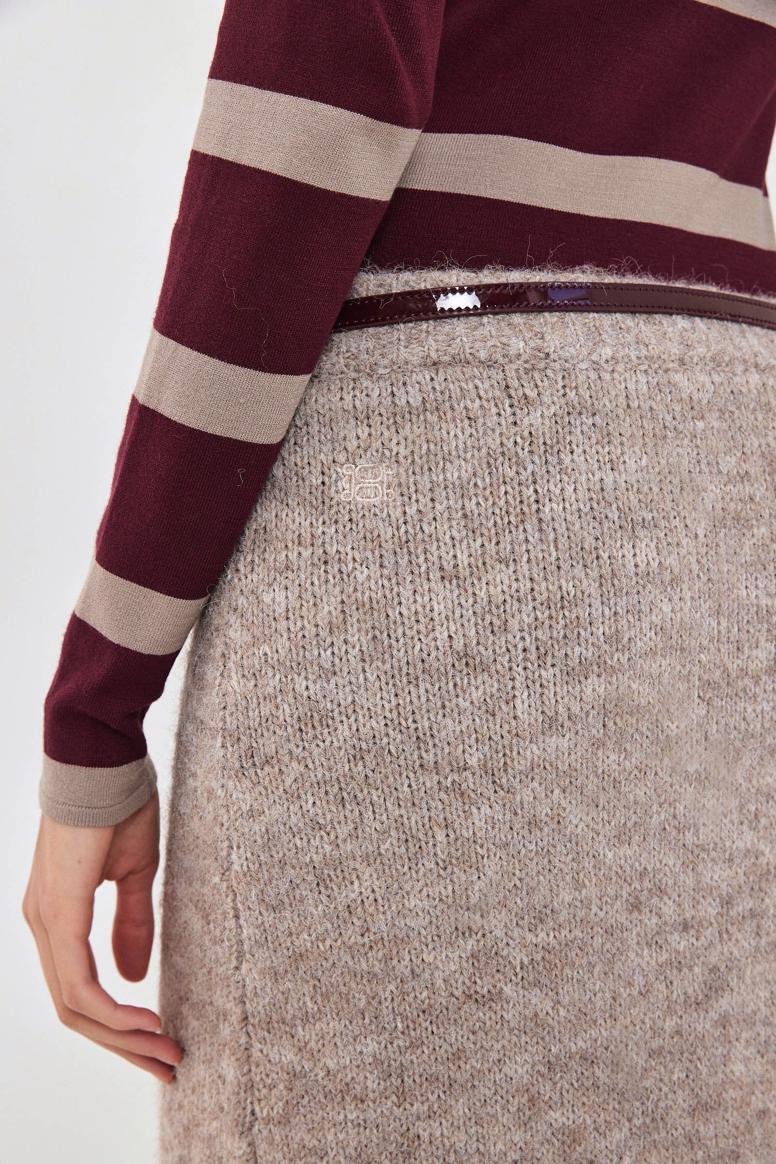 Fuzzy Maxi Skirt - Image 6