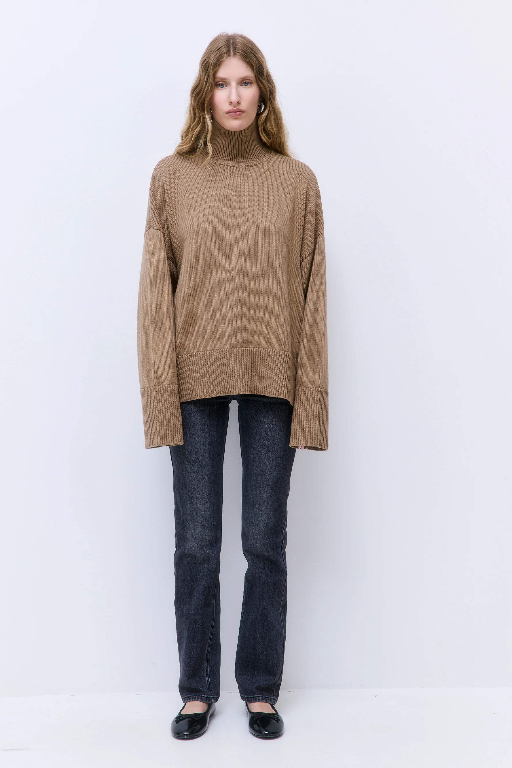 Oversized Turtleneck Jumper - Image 2
