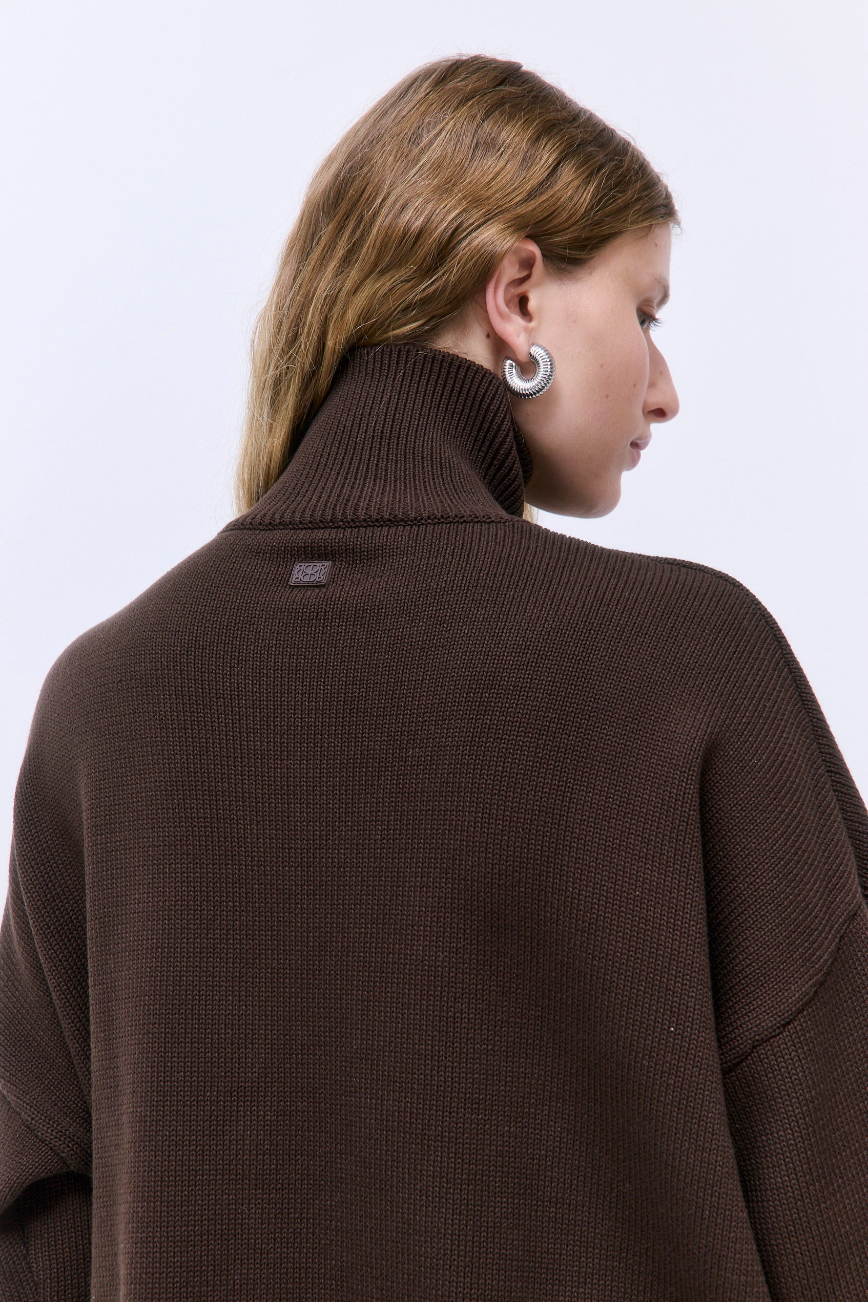 Oversized Turtleneck Jumper - Image 6
