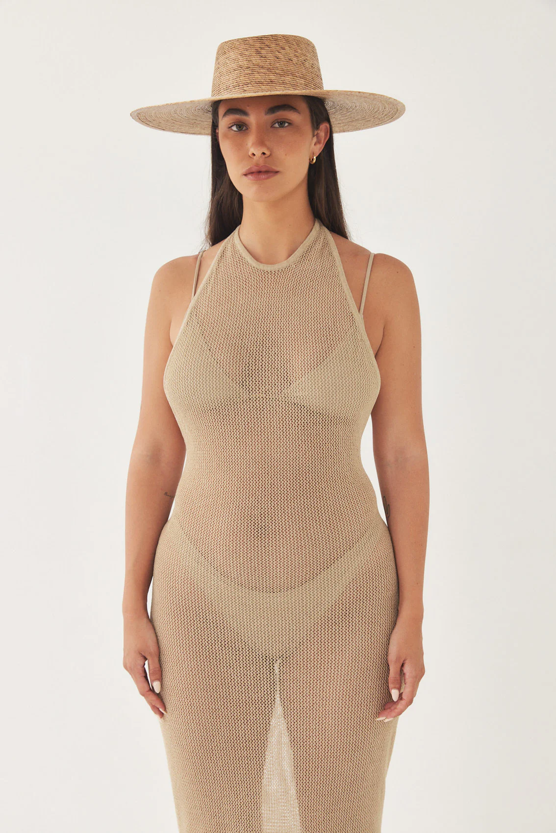Halter Crochet Maxi Dress - Image 10