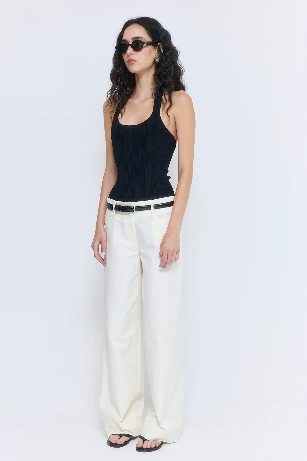 Ribbed Halter Neck Tank Top - Image 4