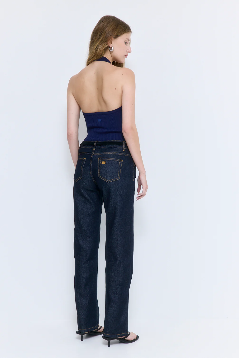 Ribbed Halter Neck Tank Top - Image 5