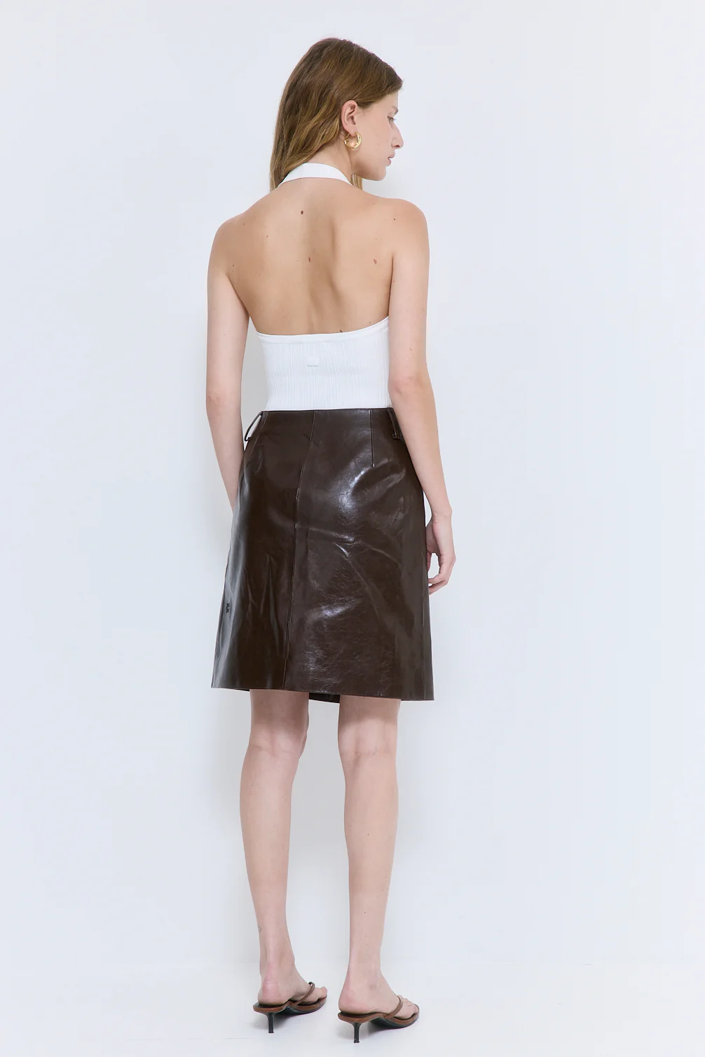 Ribbed Halter Neck Tank Top - Image 5