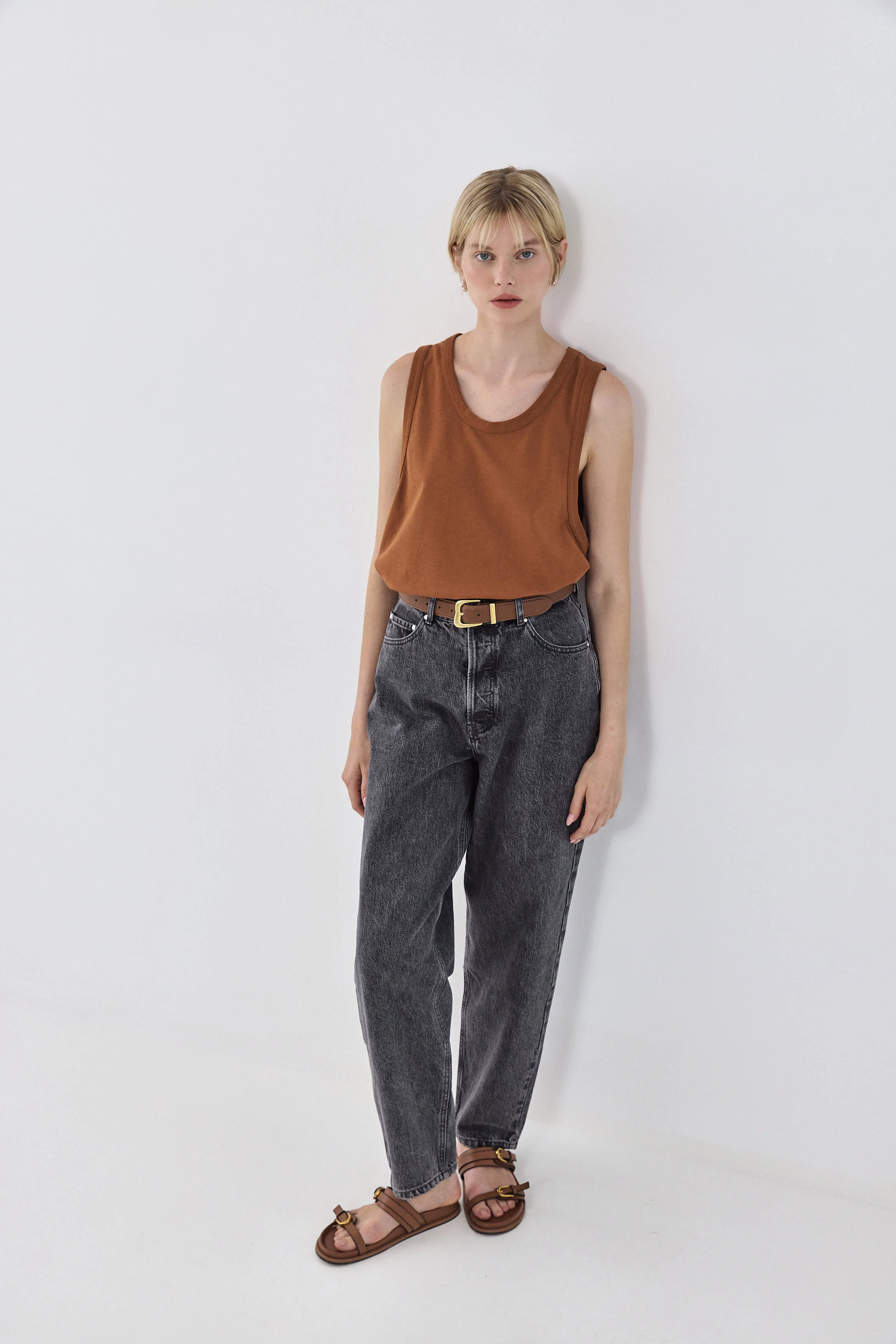 Heavy Cotton Boxy Tank Top - Image 3