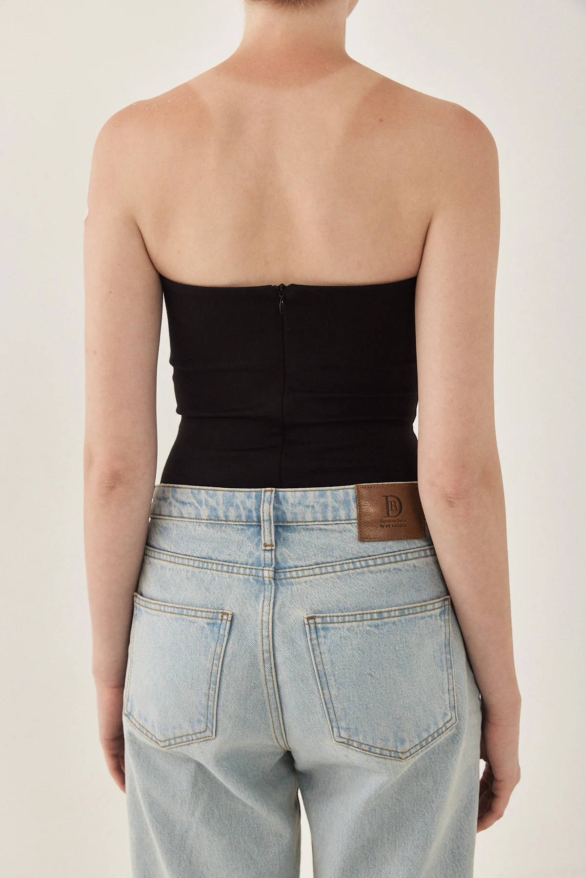 Jersey Strapless Top - Image 7