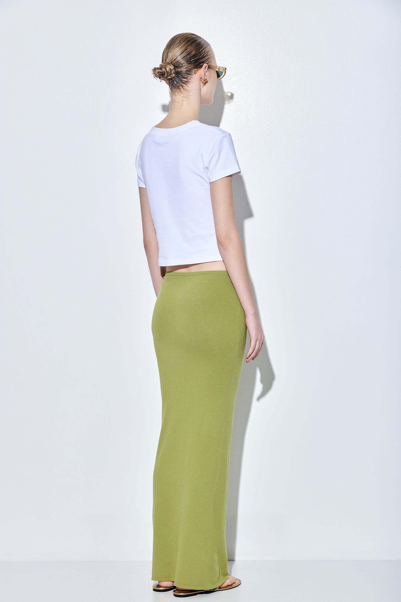 Knitted Buckle Maxi Skirt - Image 5