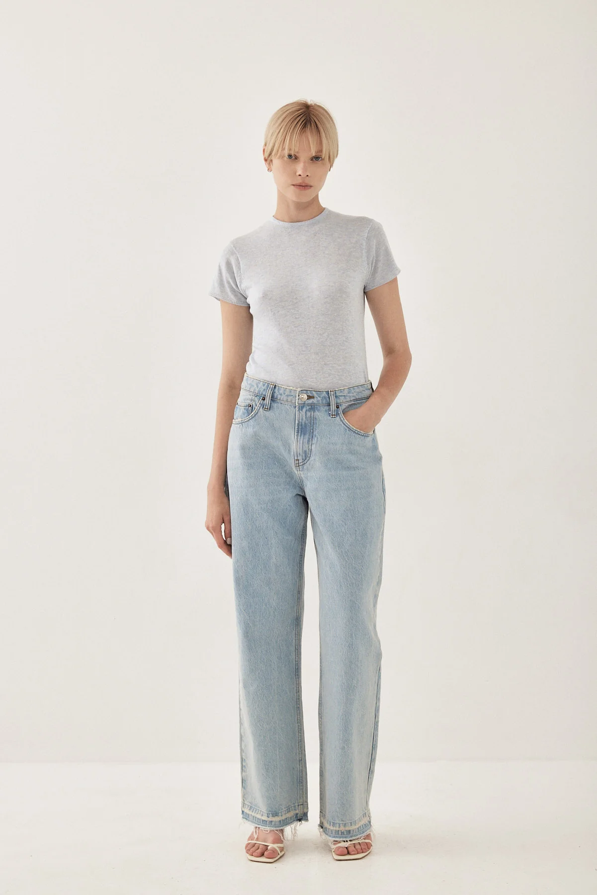 Knitted Crewneck T Shirt - Image 2