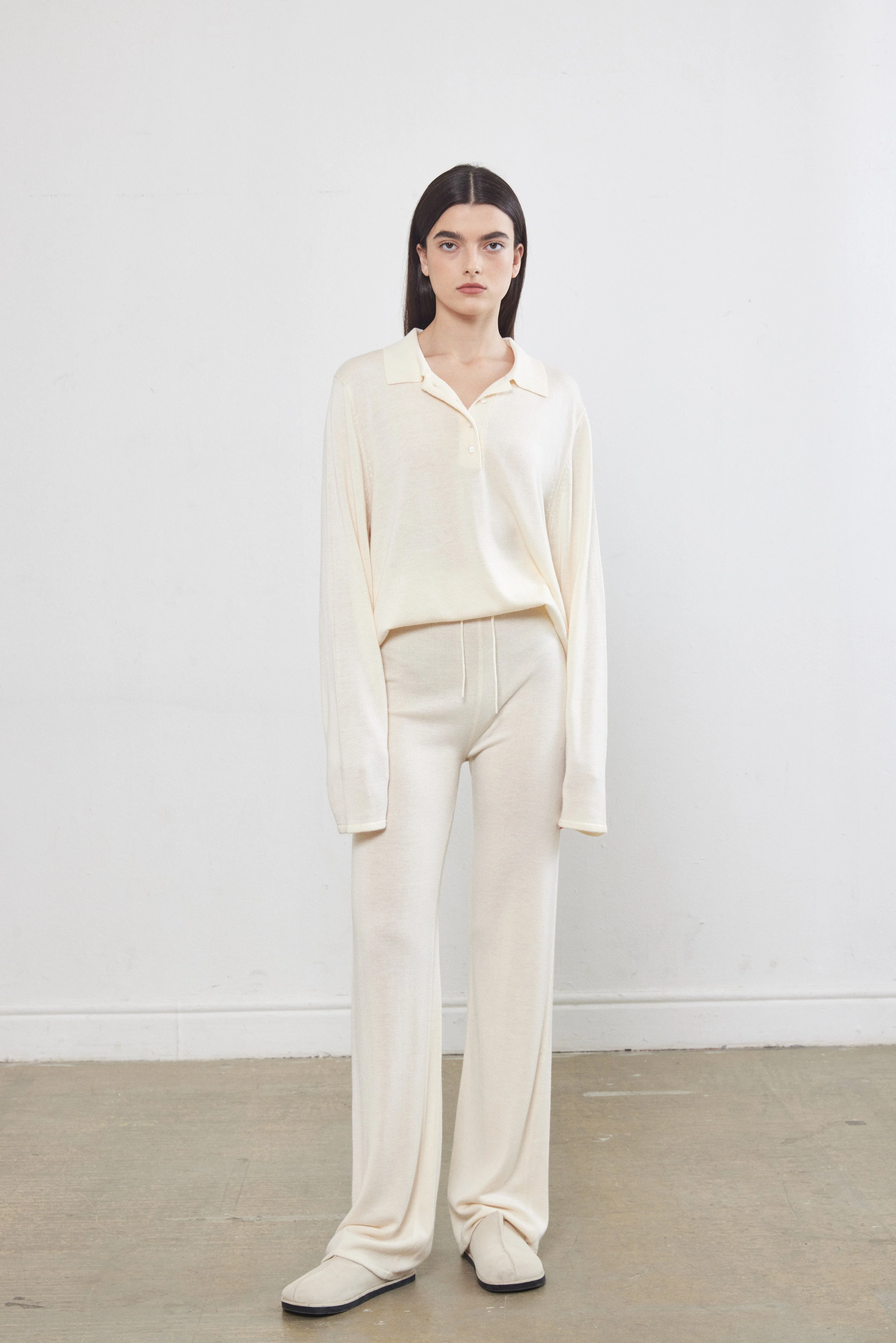 Knitted Flowy Pants - Image 8