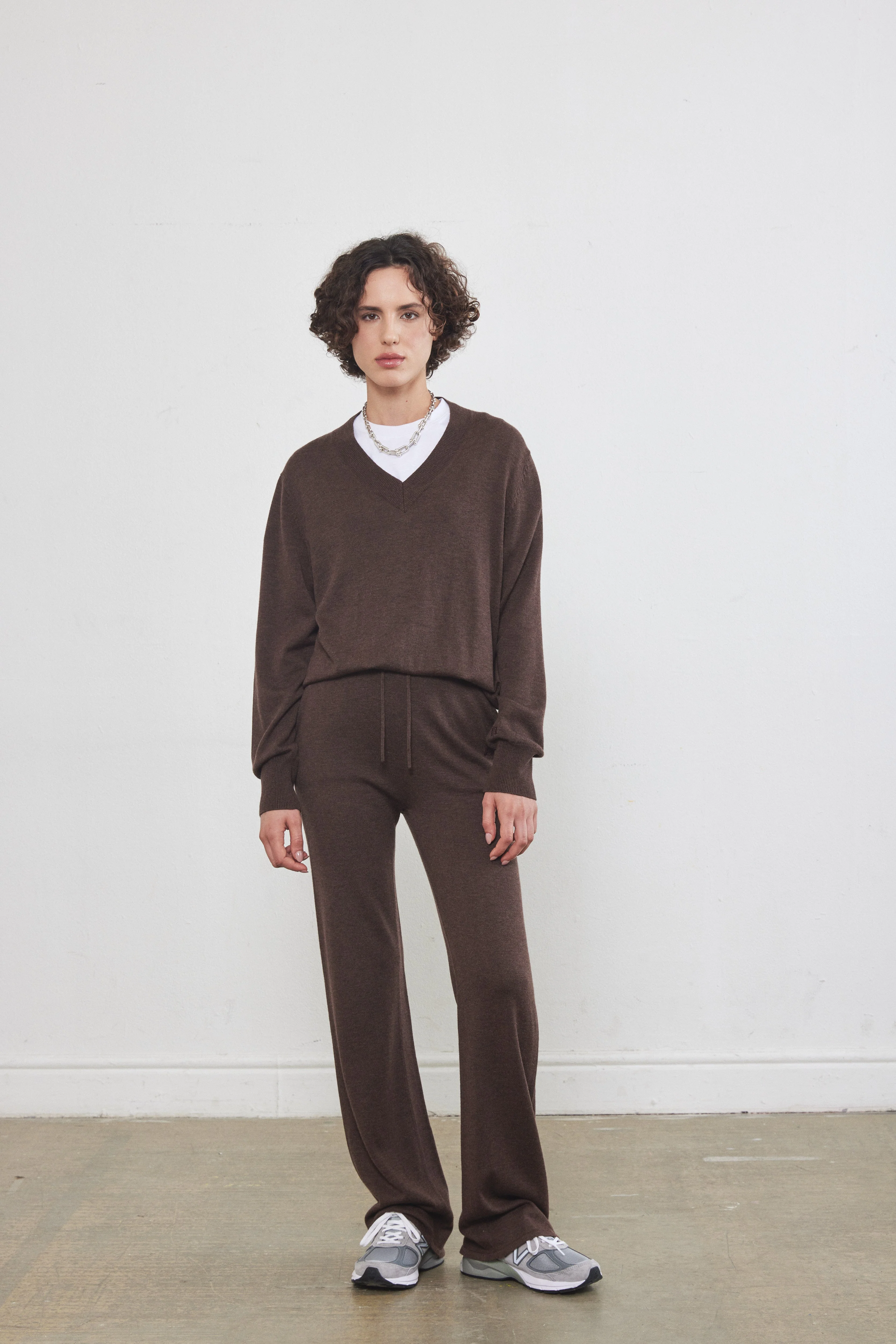 Knitted Flowy Pants - Image 3