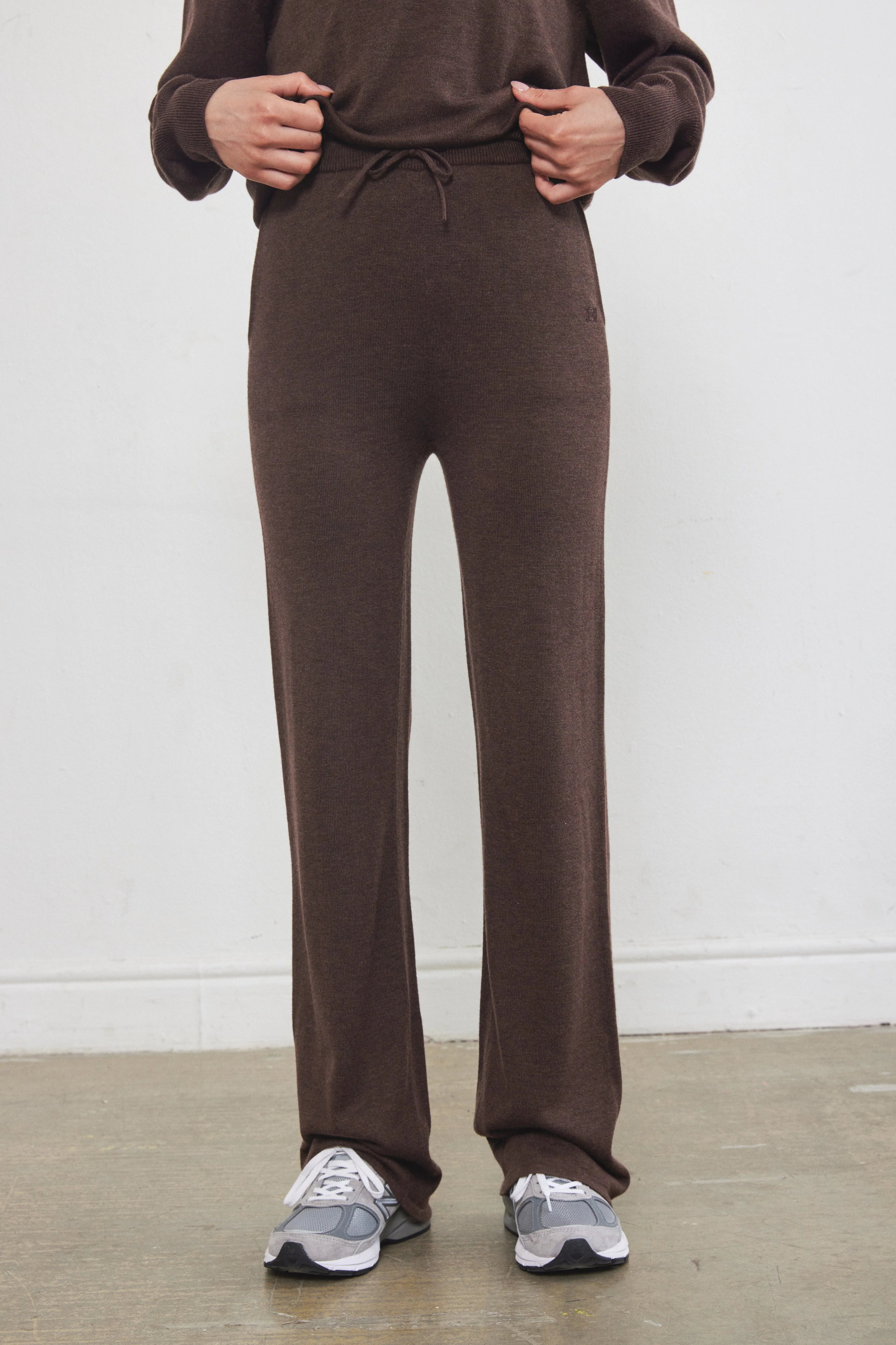 Knitted Flowy Pants - Image 7