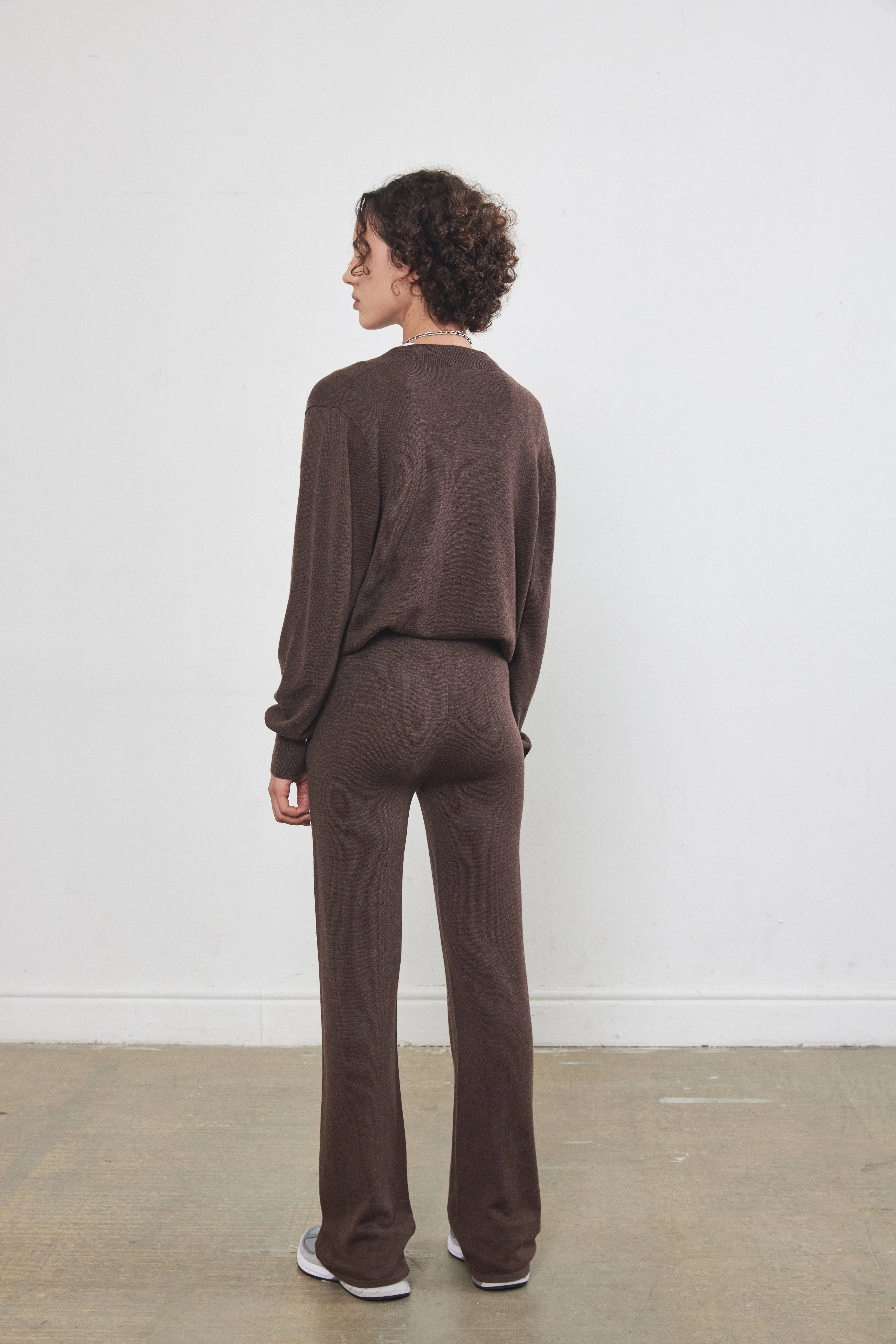Knitted Flowy Pants - Image 8