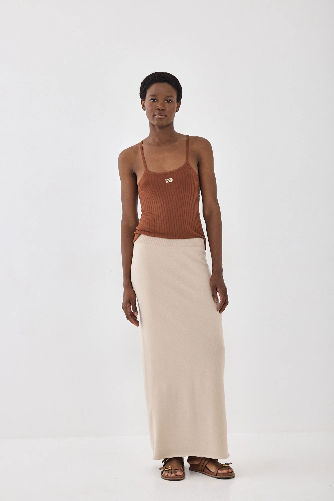 Knitted Maxi Skirt