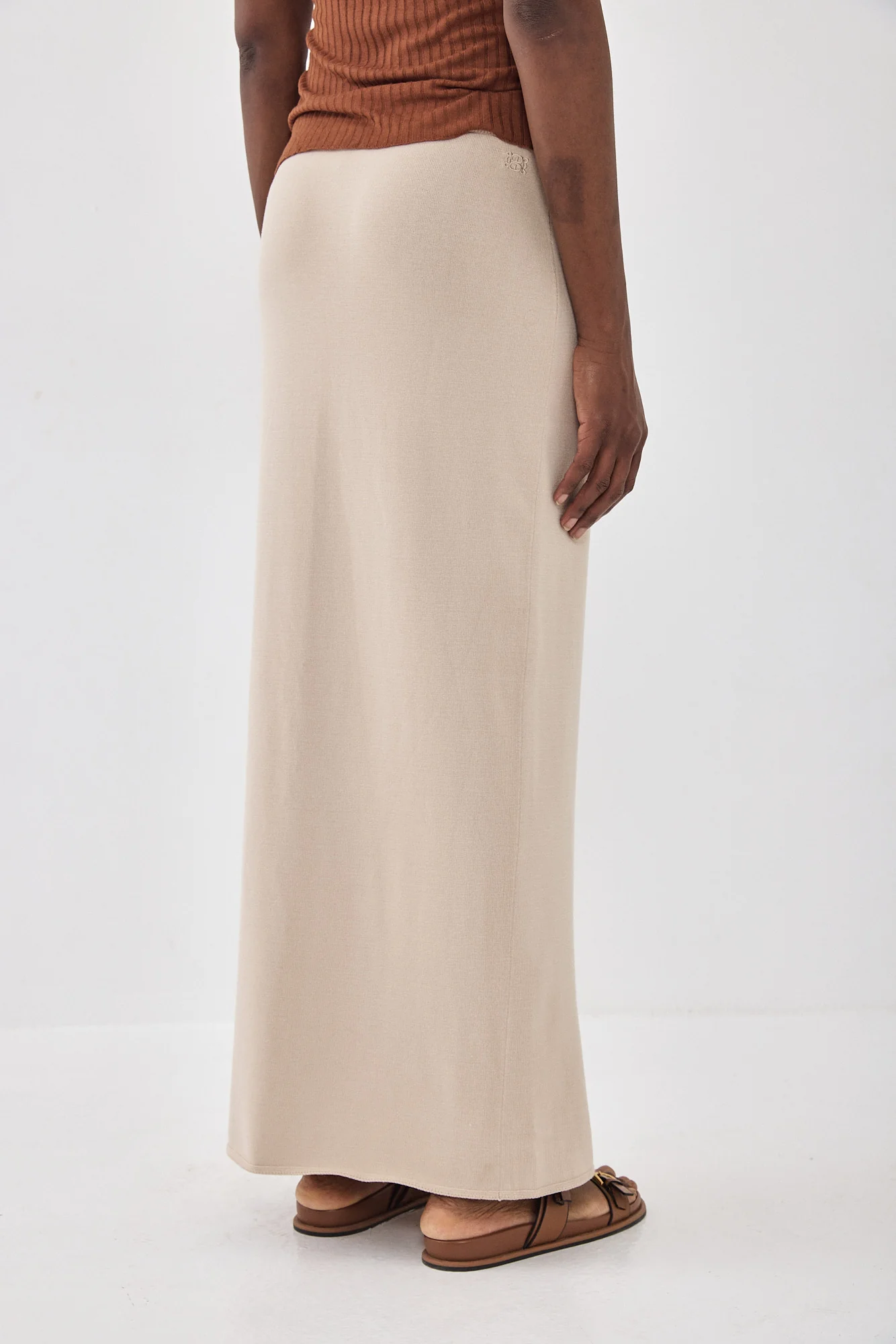 Knitted Maxi Skirt - Image 5