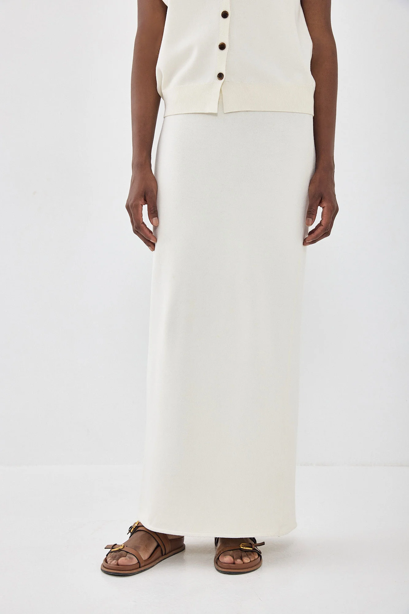 Knitted Maxi Skirt - Image 2
